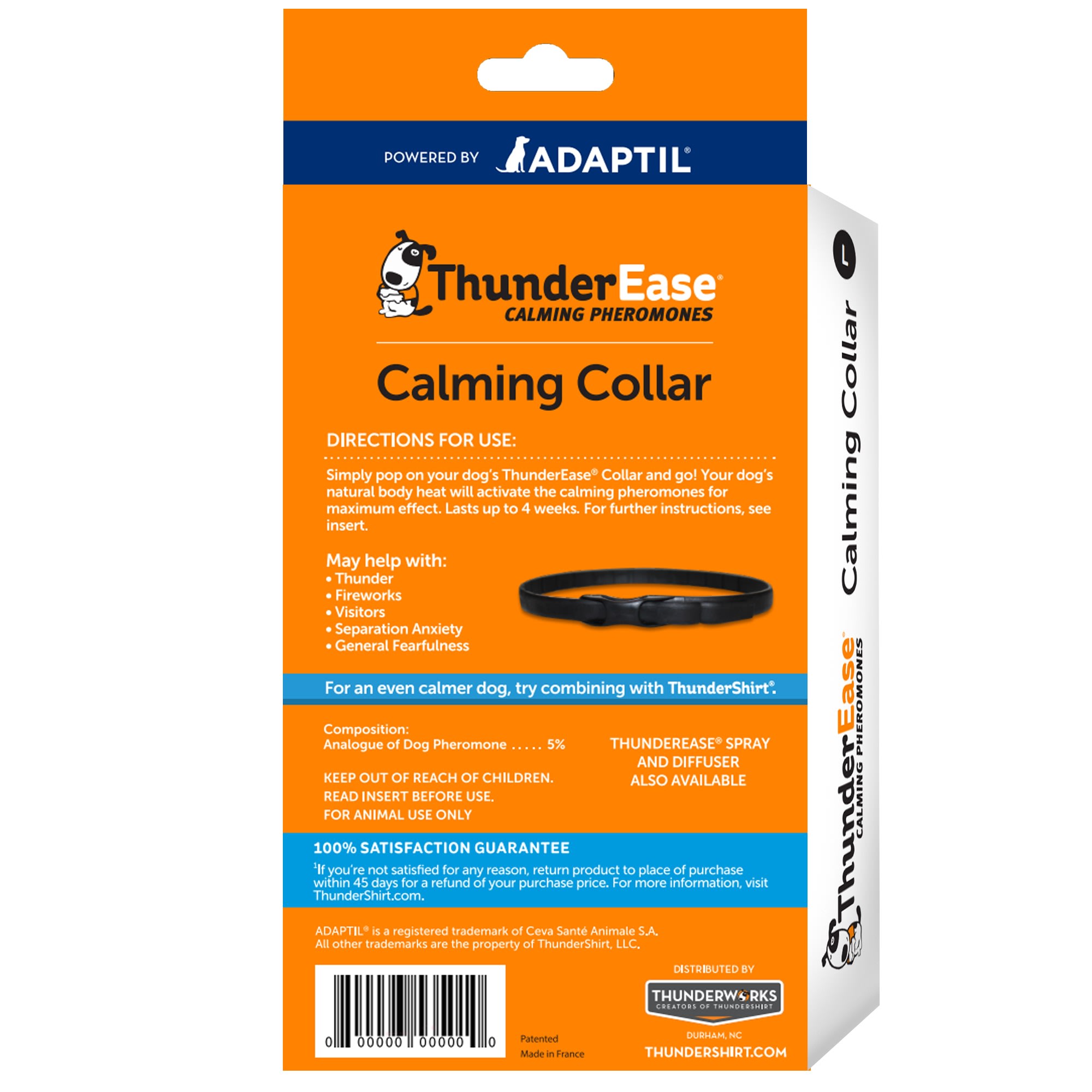 Thunderease calming collar sales