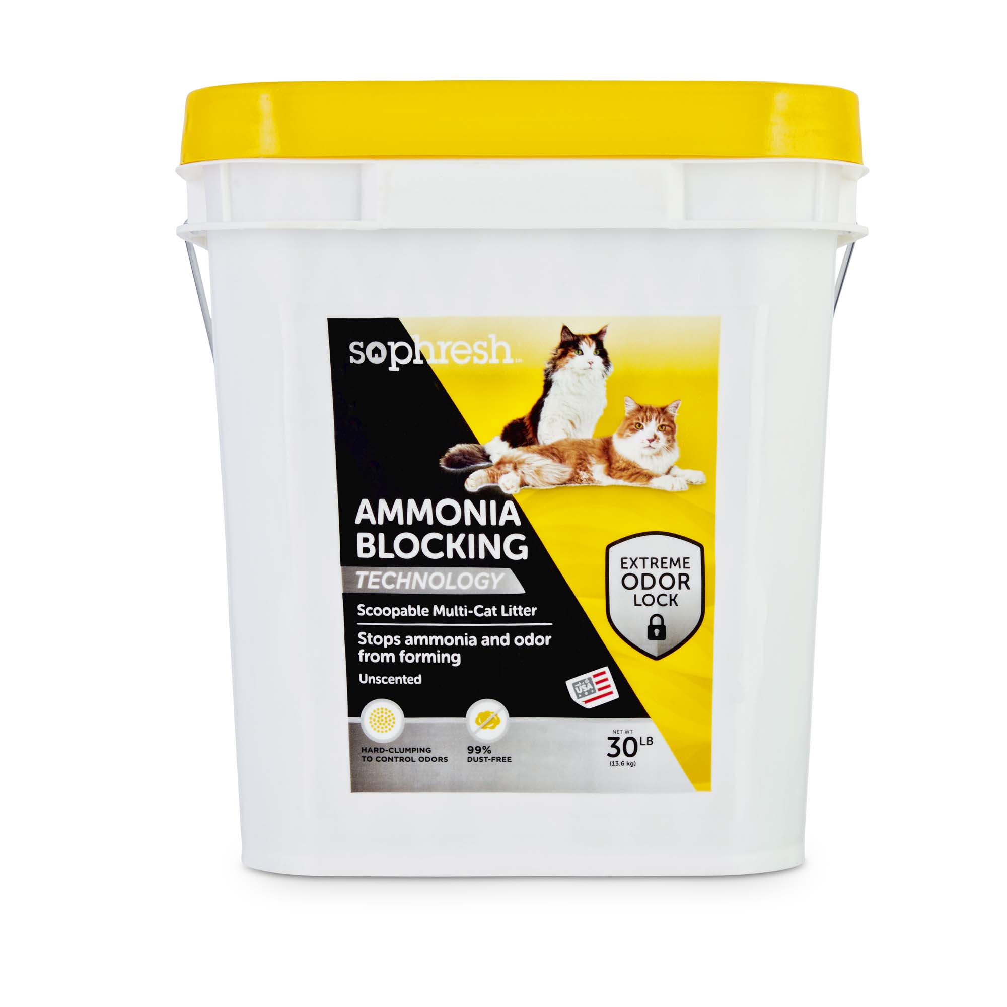 ammonia smell cat litter