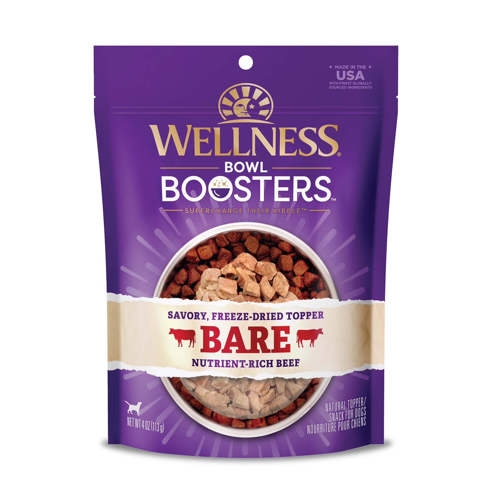 Wellness CORE Natural Bowl Boosters Bare Mixer or Topper Freeze