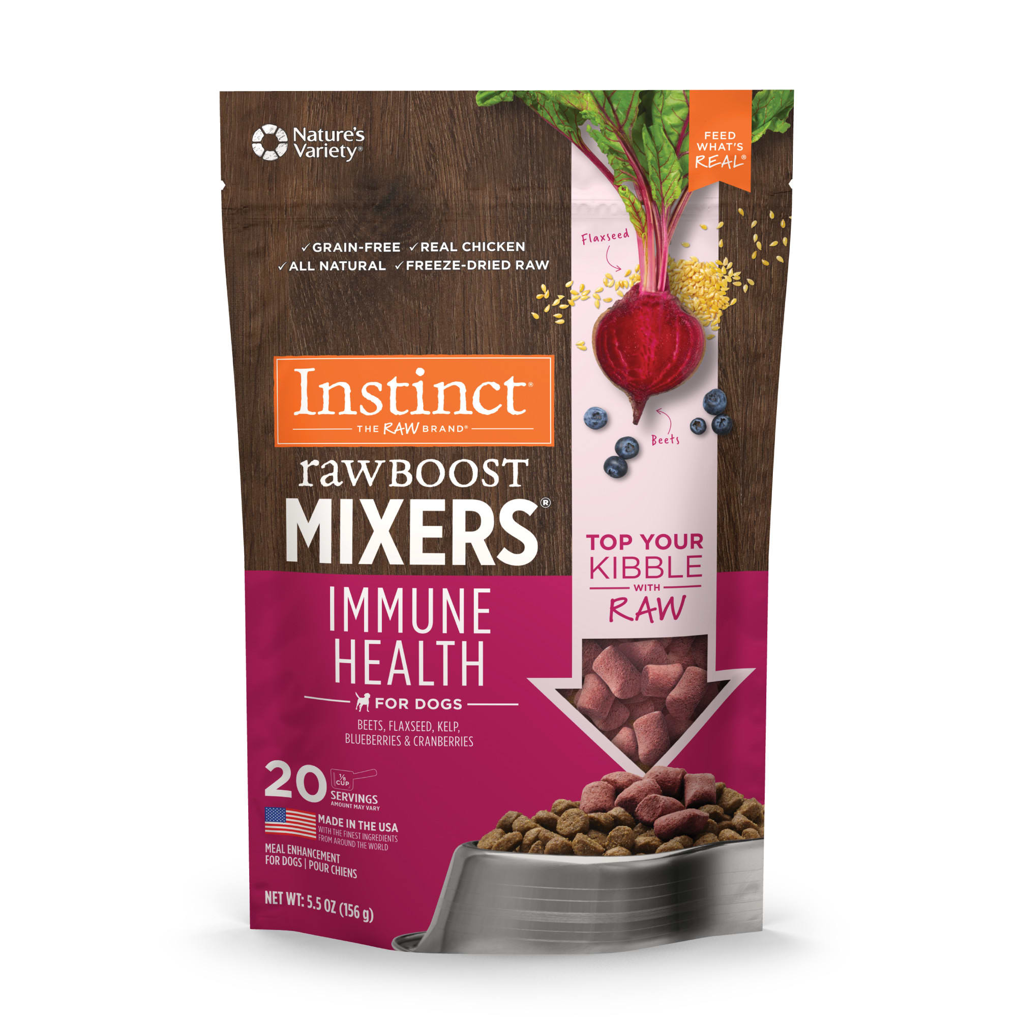 instinct raw boost mixer