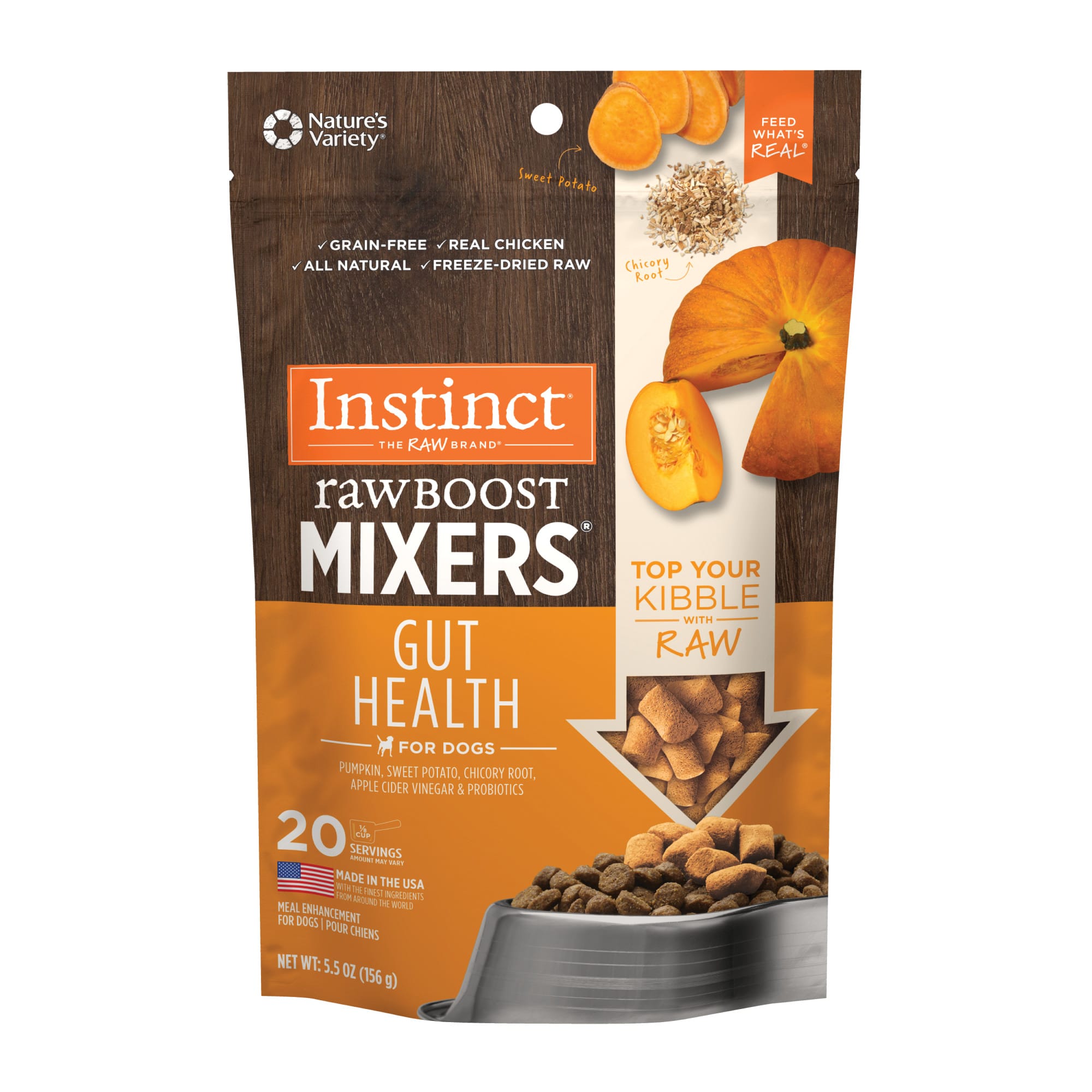 Instinct Freeze-Dried Raw Boost Mixers 