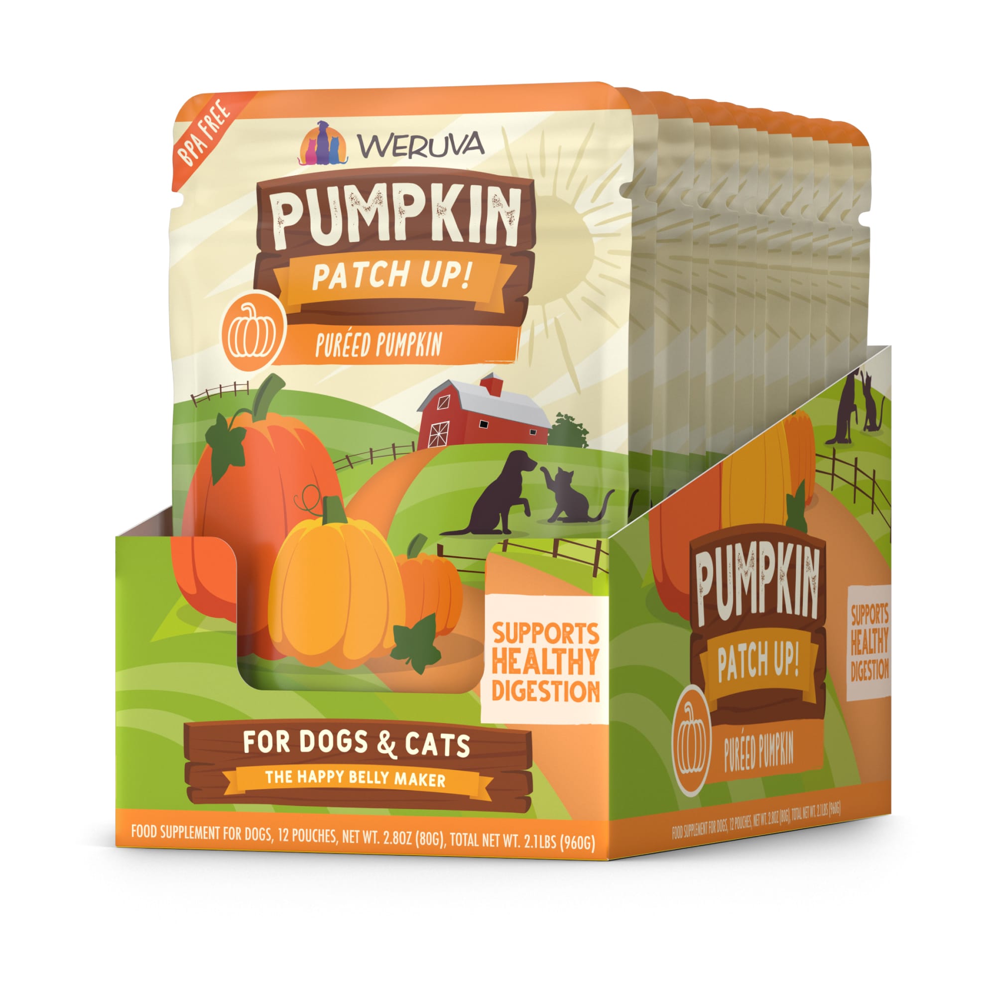 Pumpkin Patch Up Pureed Pumpkin Food Supplement for Dogs and