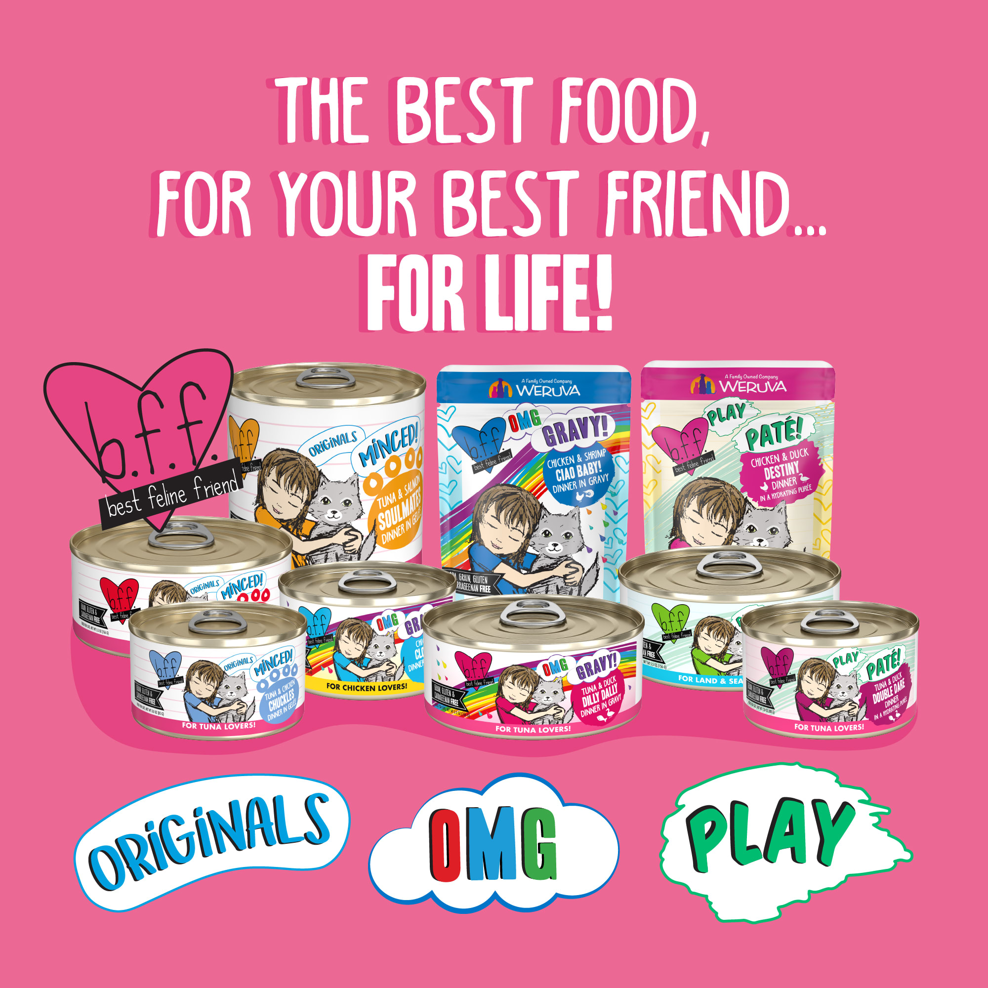 B.F.F. Originals Valentine Tuna Pumpkin Dinner in Gravy Wet Cat Food 5.5 oz. Petco