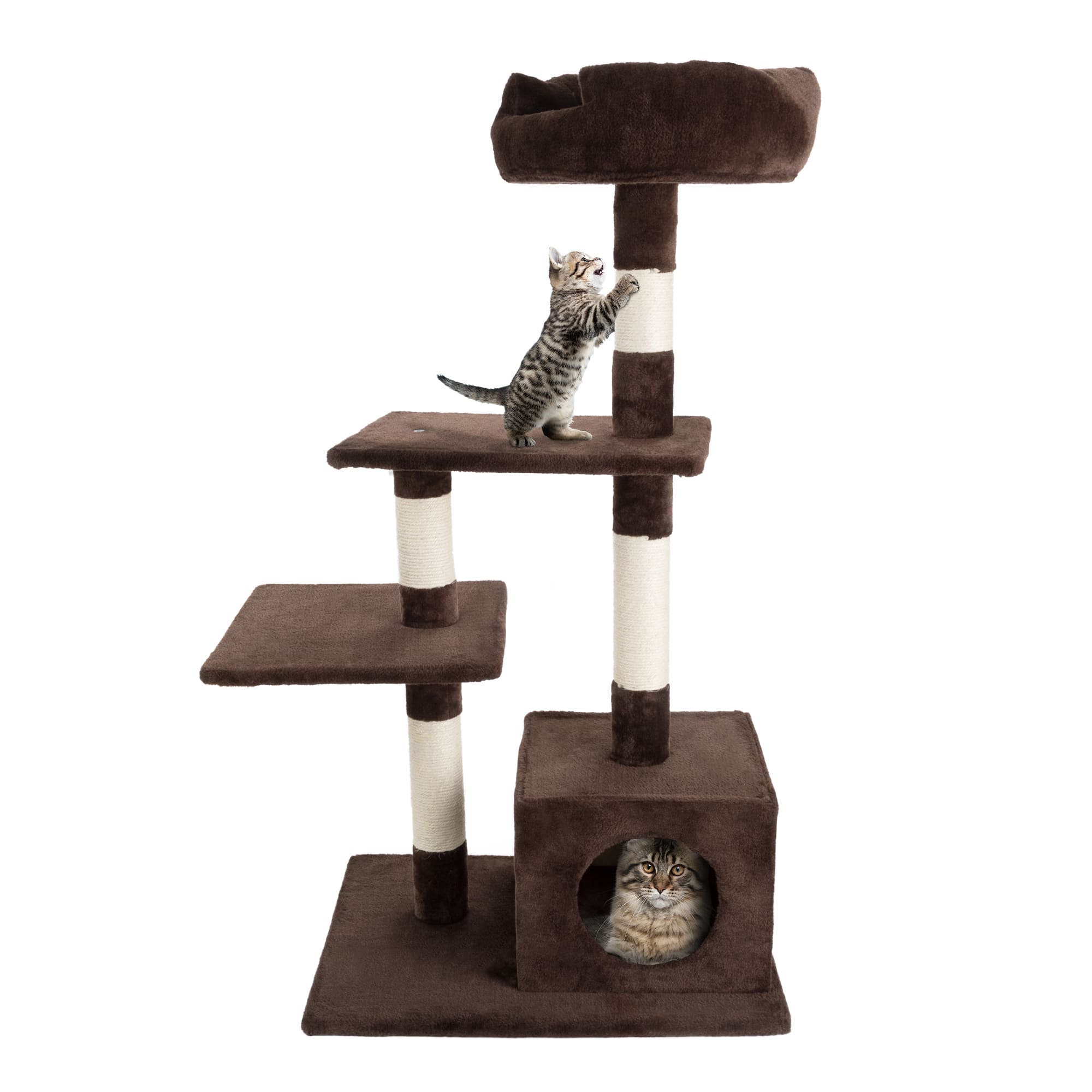 plush cat tree