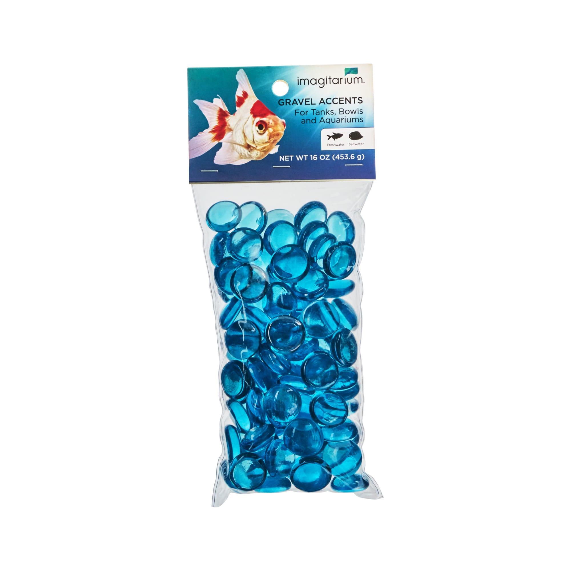 Imagitarium Atlantic Gems Glass Aquarium Gravel Accent Mix, 16 oz. Petco
