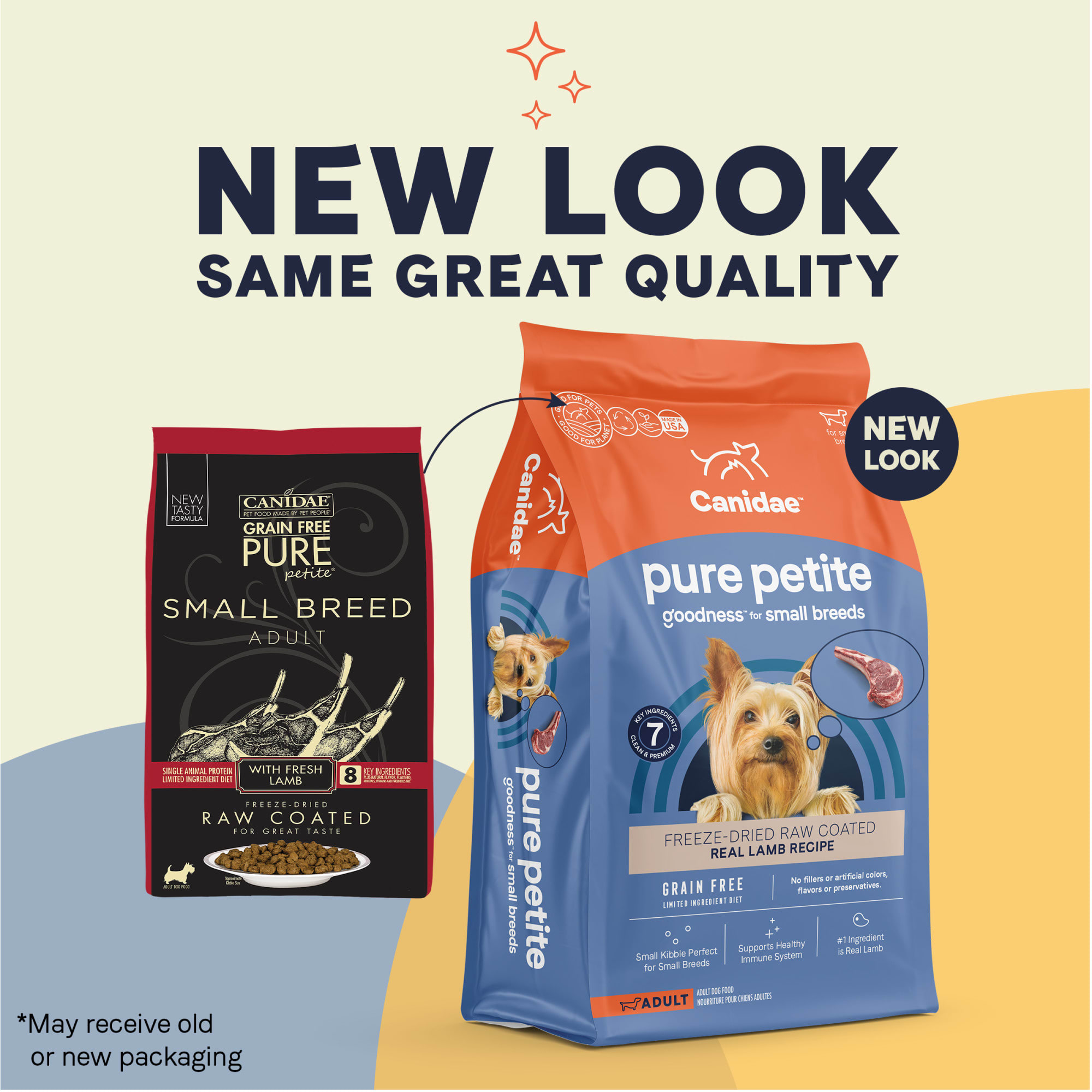 Canidae Pure Grain Free Petite Small Breed Limited Ingredient Diet with Fresh Lamb Freeze Dried Raw Coated Dry Dog Food 10 lbs. Petco