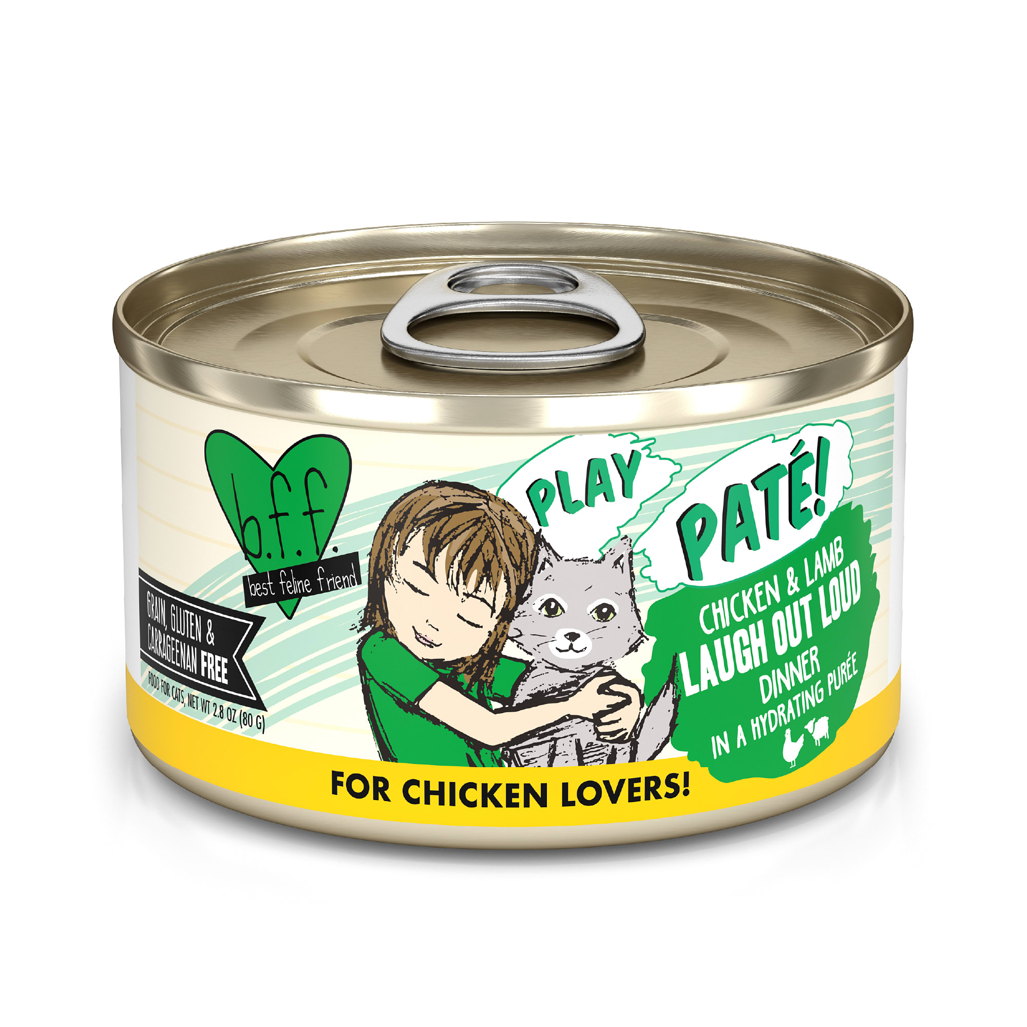 B.F.F. P.L.A.Y. Laugh Out Loud Chicken & Lamb Dinner in a Hydrating ...