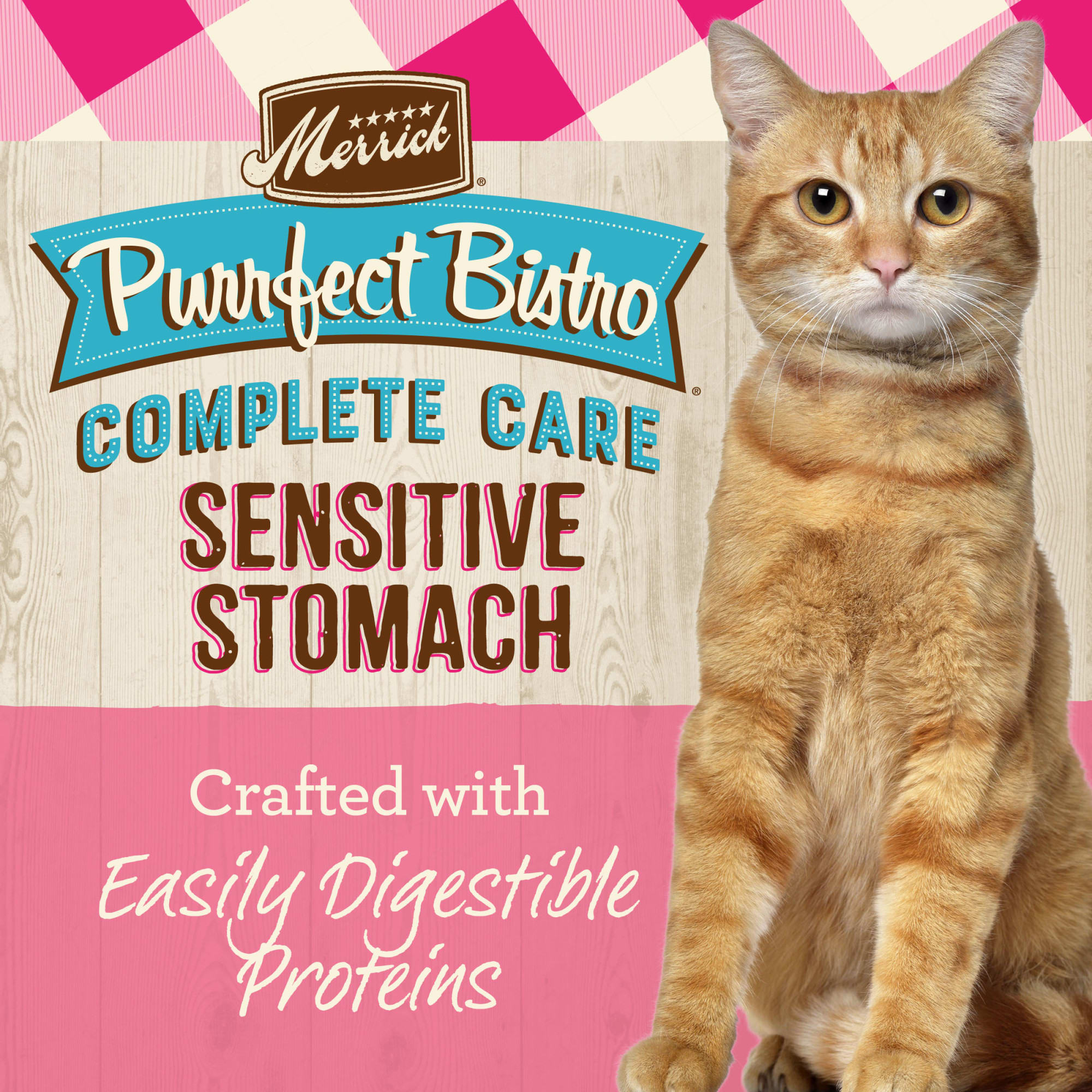 Merrick Purrfect Bistro Complete Care Sensitive Stomach Chicken