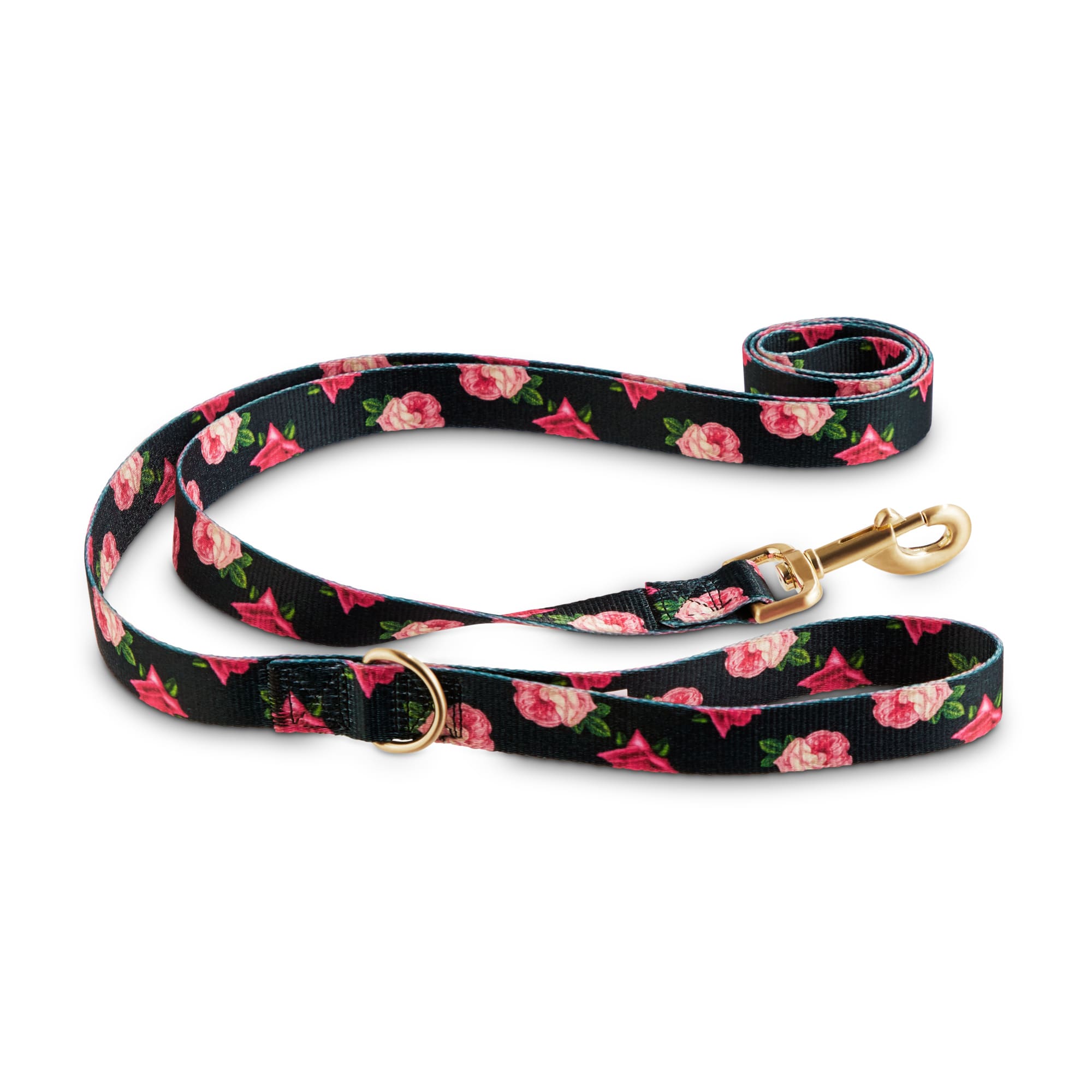 pink dog collars and leashes