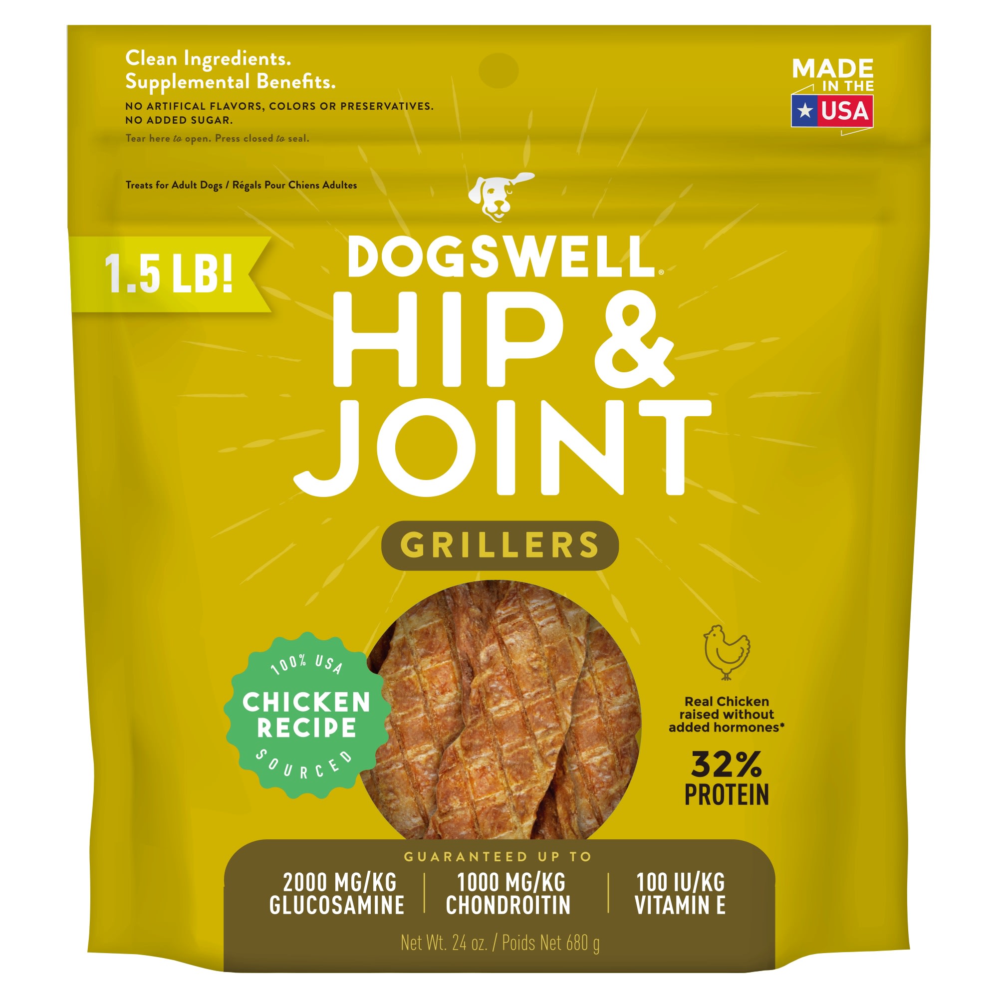 Dogswell happy clearance hips chicken jerky