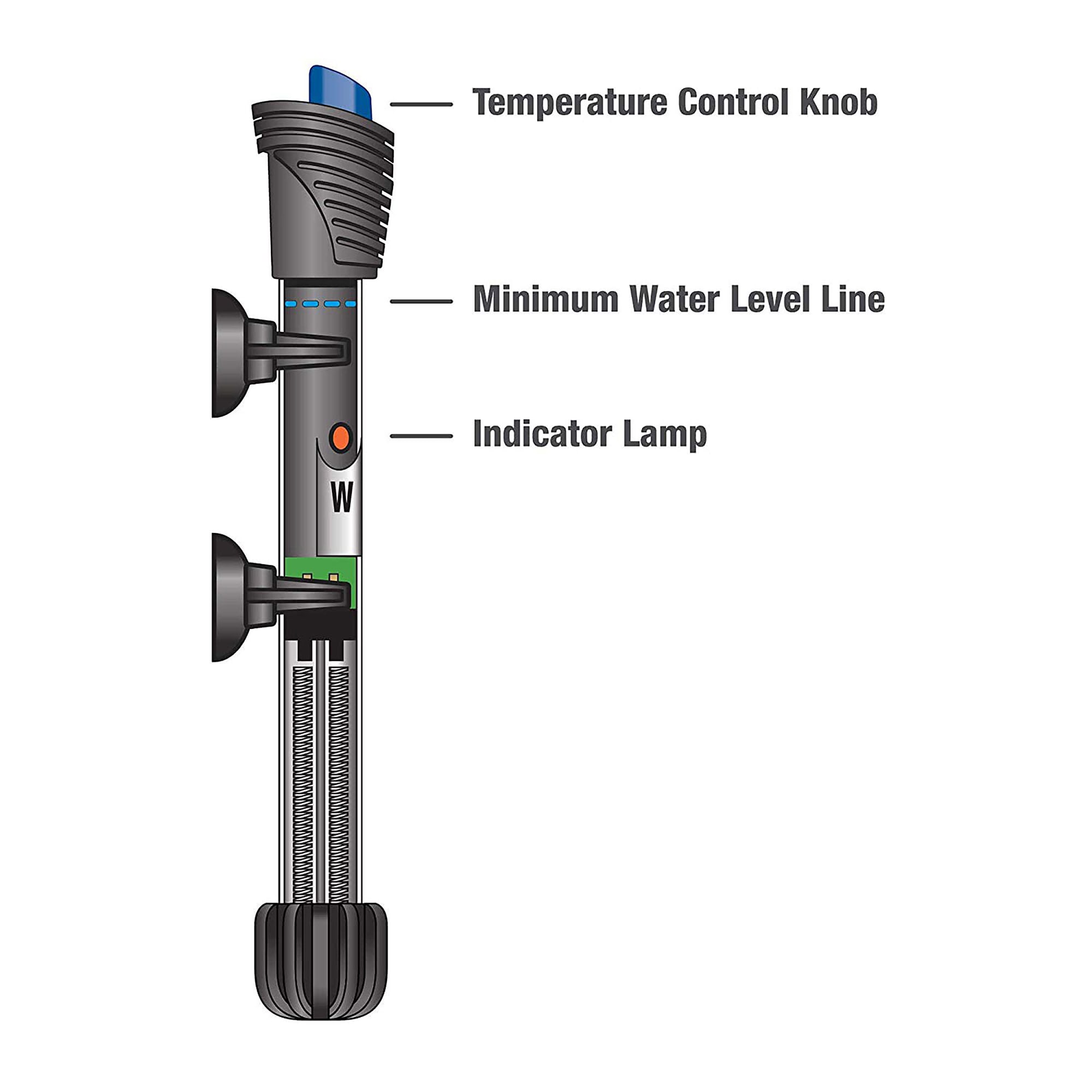 Aqueon 50 Watt Submersible Aquarium Heater