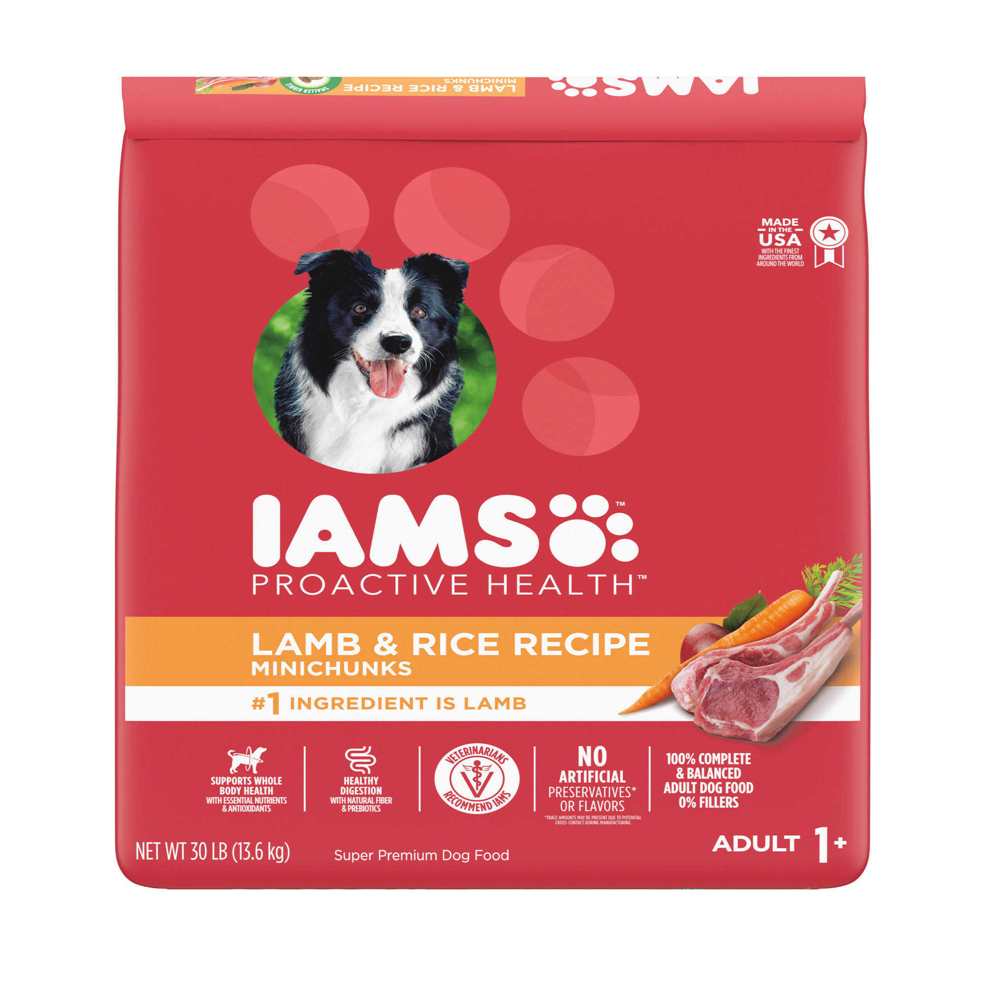 iams dog food 30 lb bag