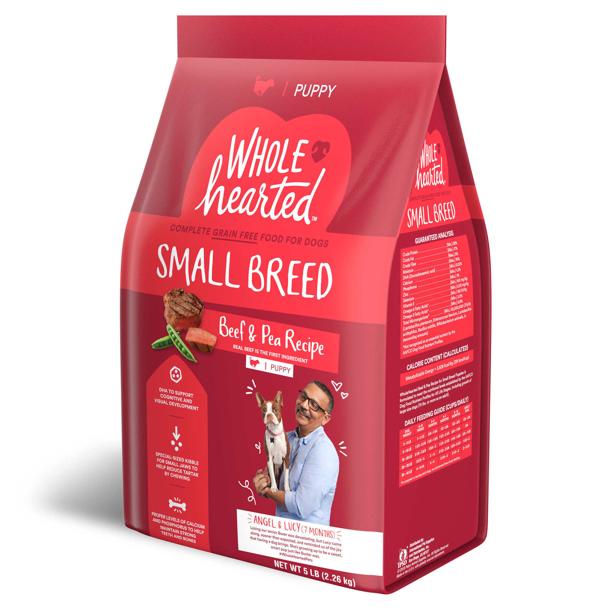 Wholehearted beef and on sale pea dog food