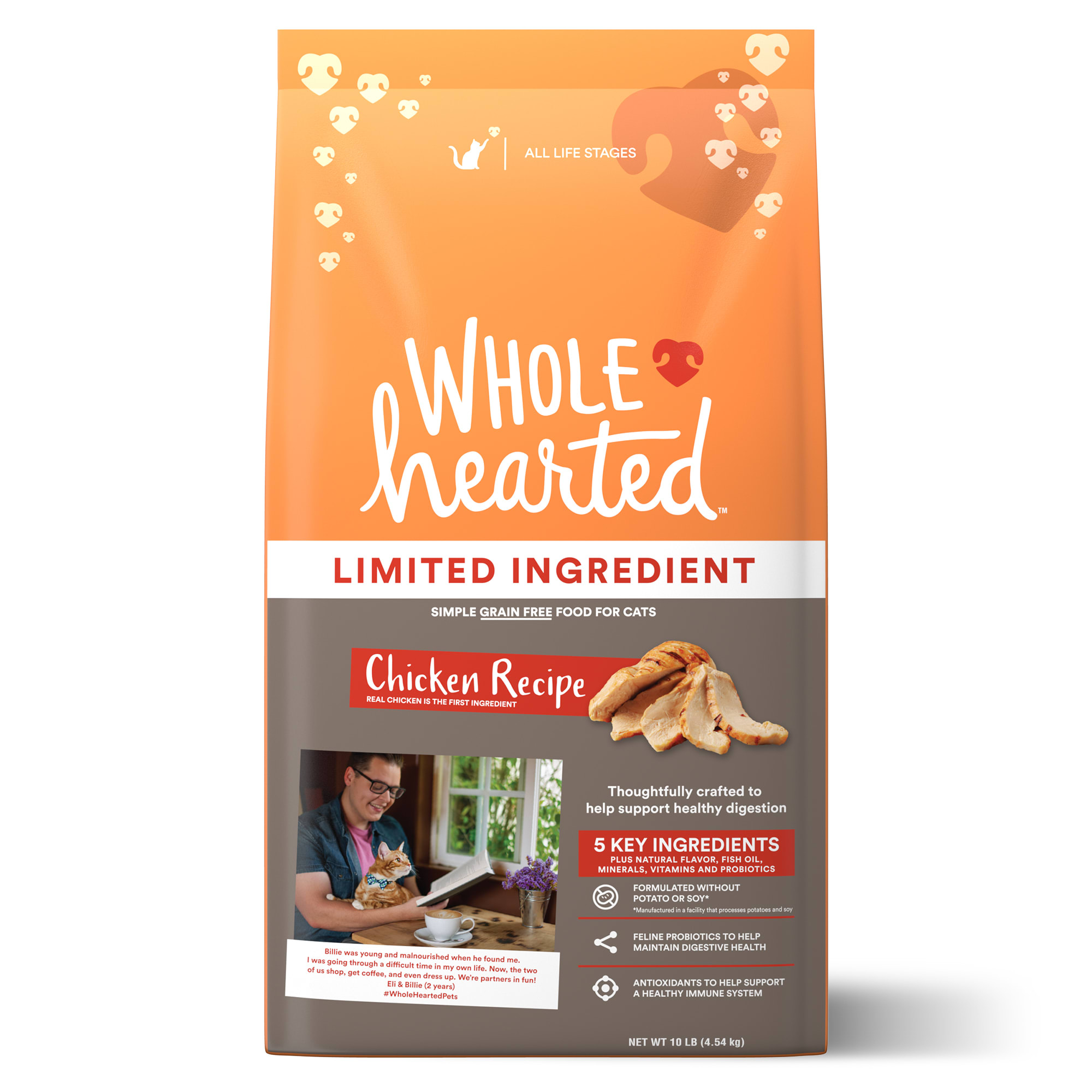 whole hearted cat food