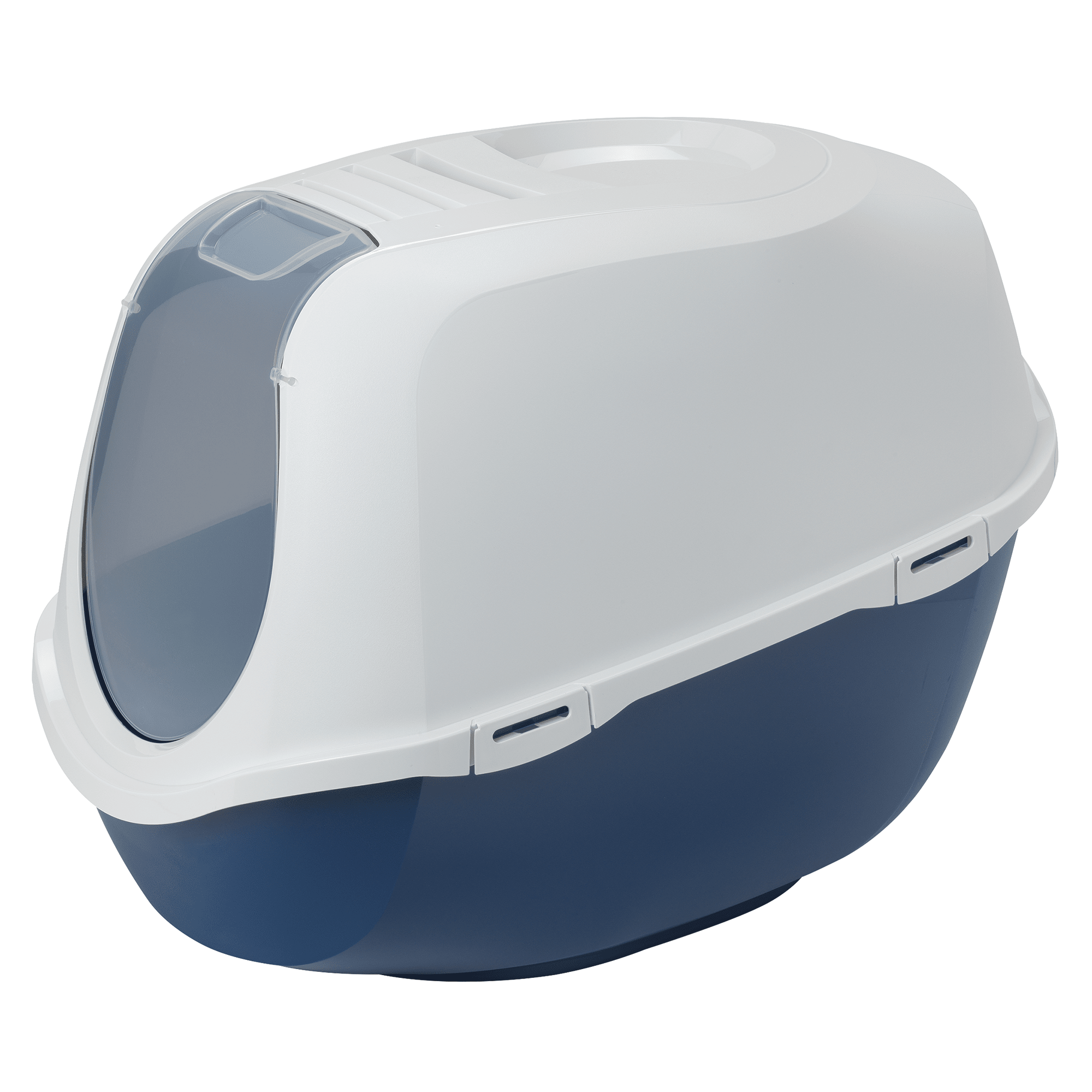 closed cat litter box