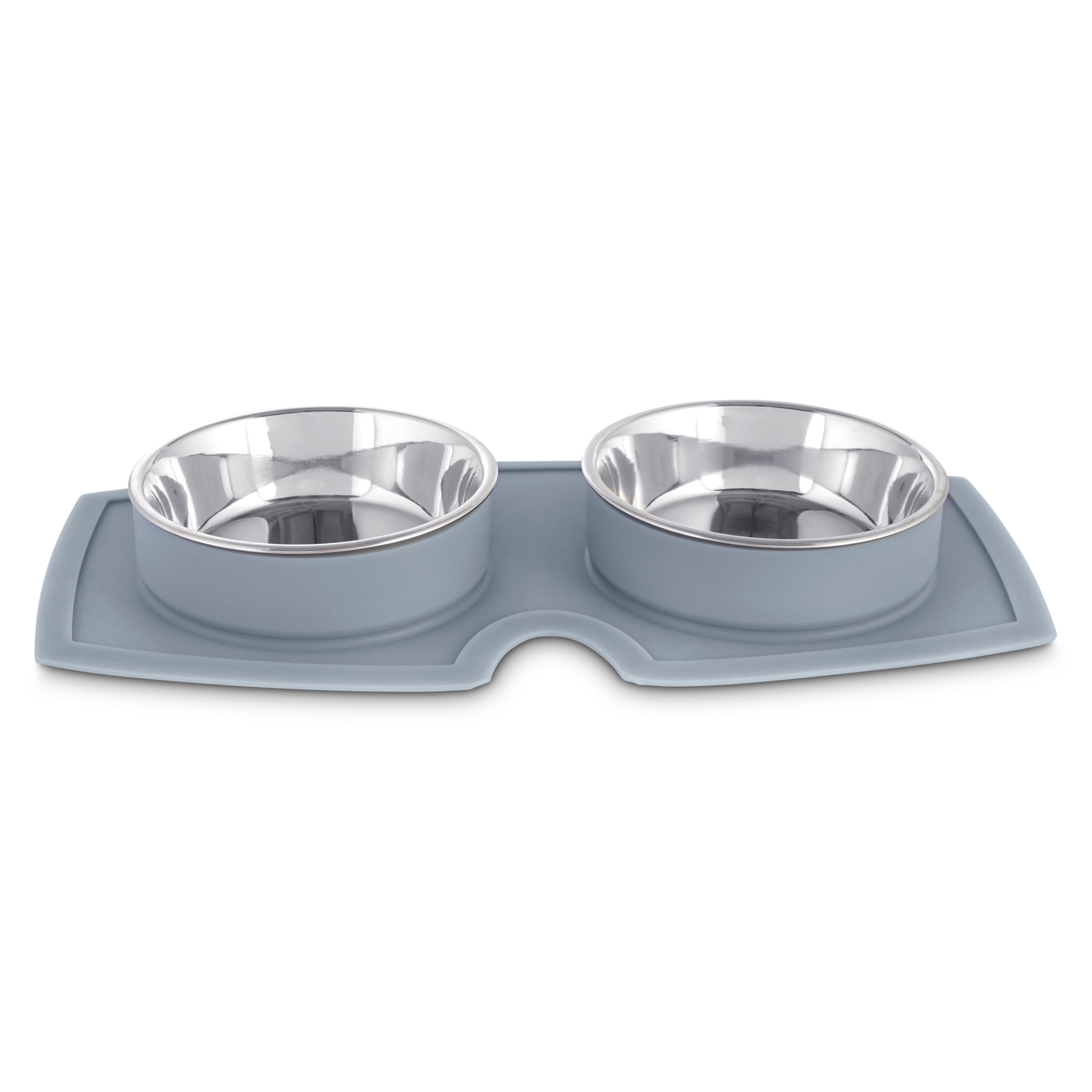 Harmony Silicone Double Diner Dog Bowl Set 2.1 Cups