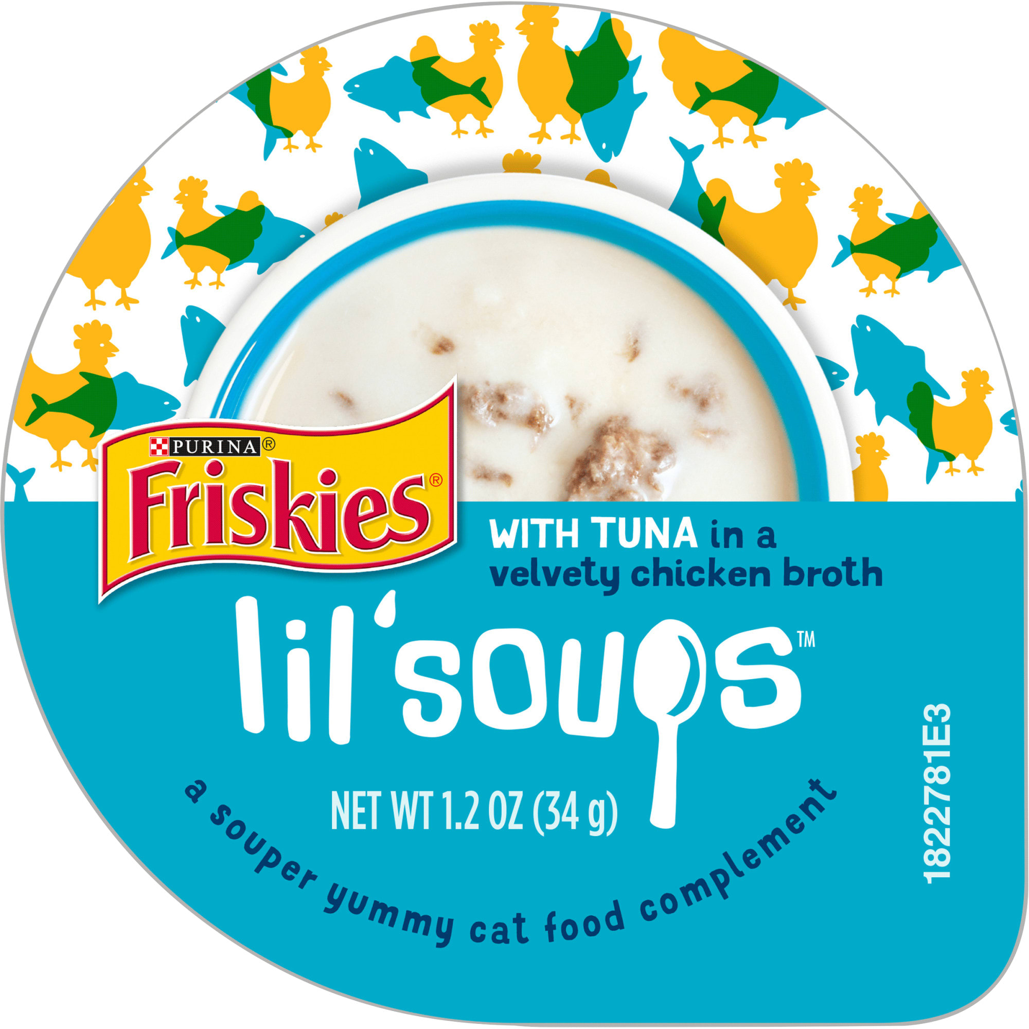 Friskies Lil' Soups With Tuna in a 