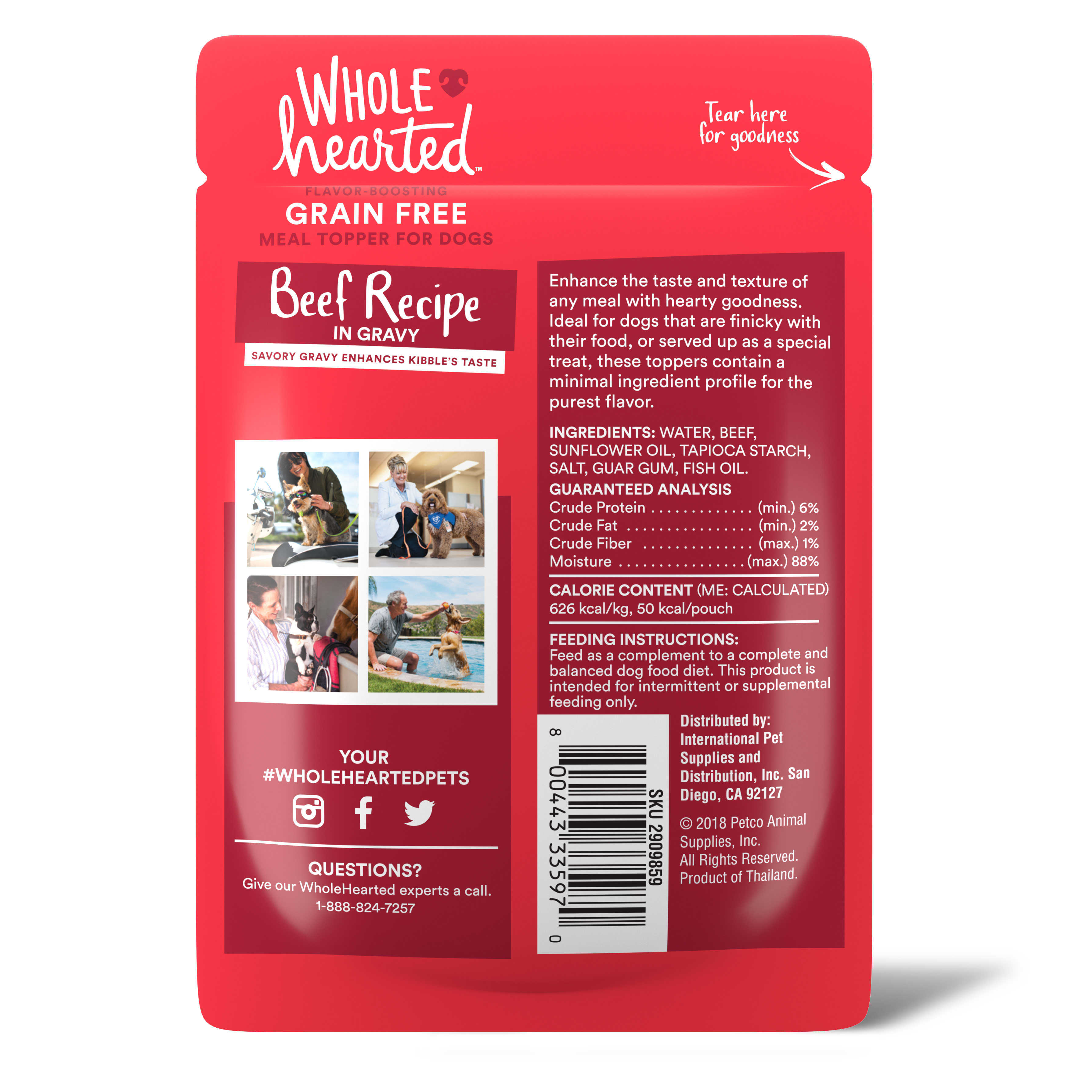 Wholehearted dog clearance food coupon 2019