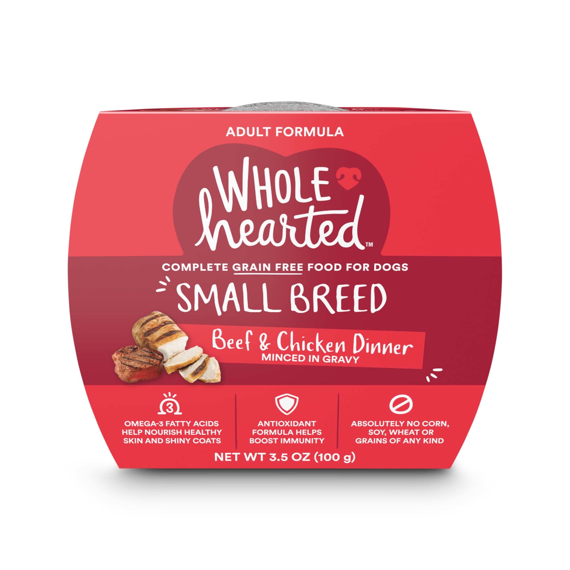 Wholehearted small breed dog food clearance reviews