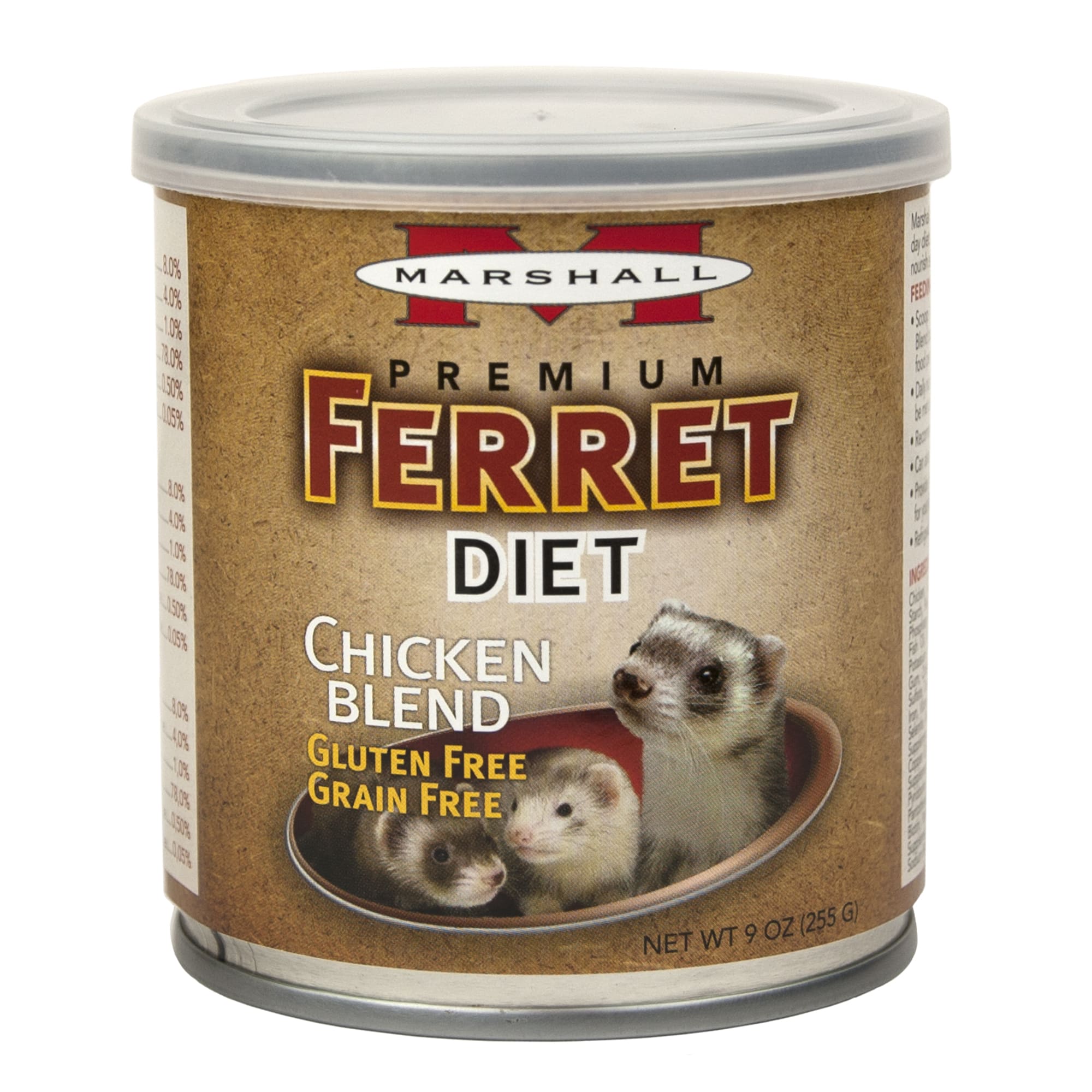 Can ferrets eat wet top cat food