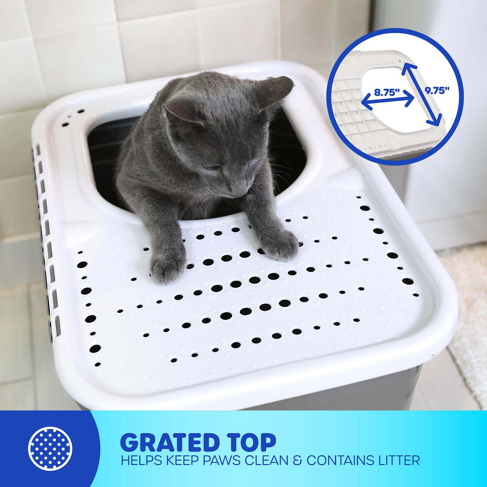 Petco top entry litter box best sale