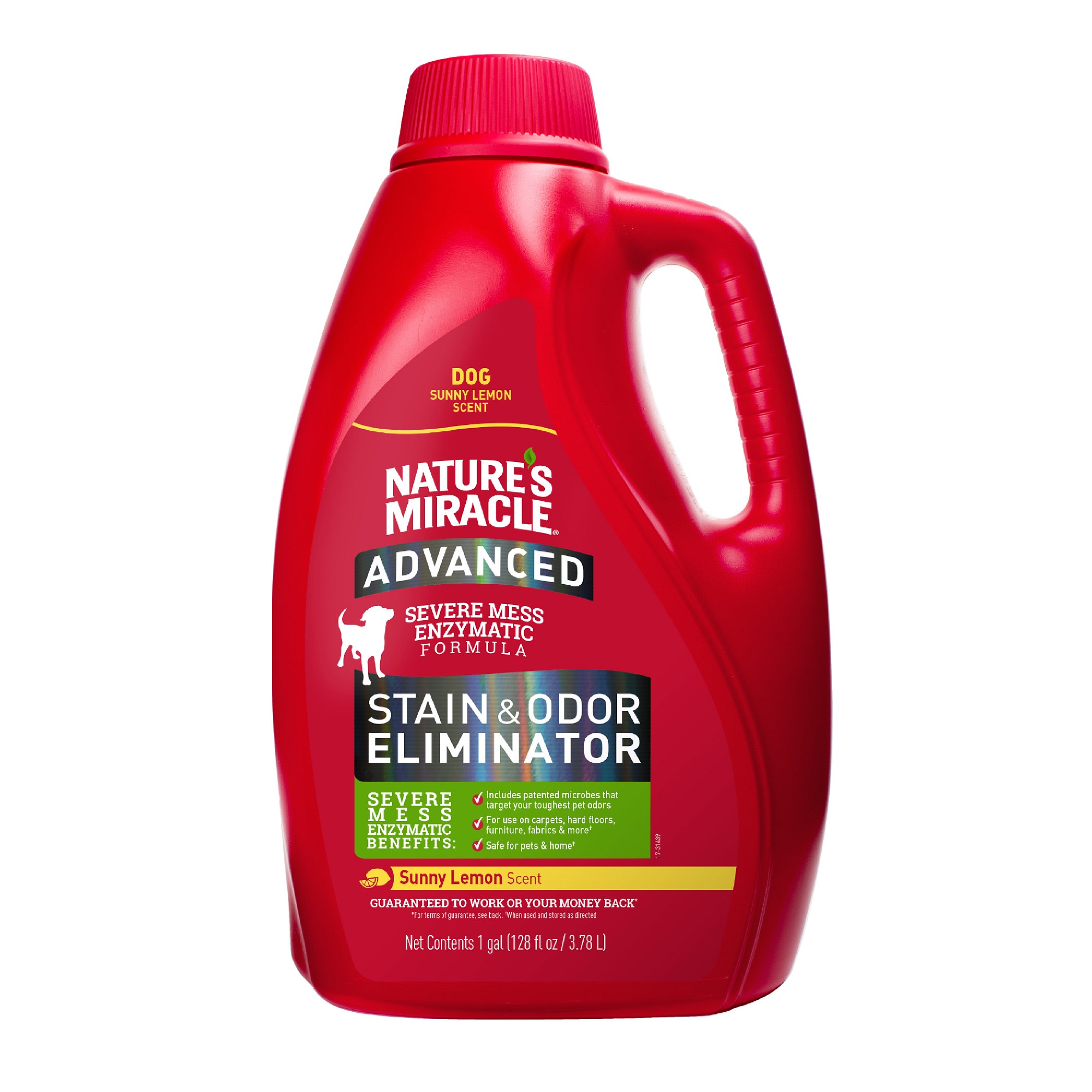 Nature's Miracle Advanced Stain & Odor Removers For Dog, 1 Gallon