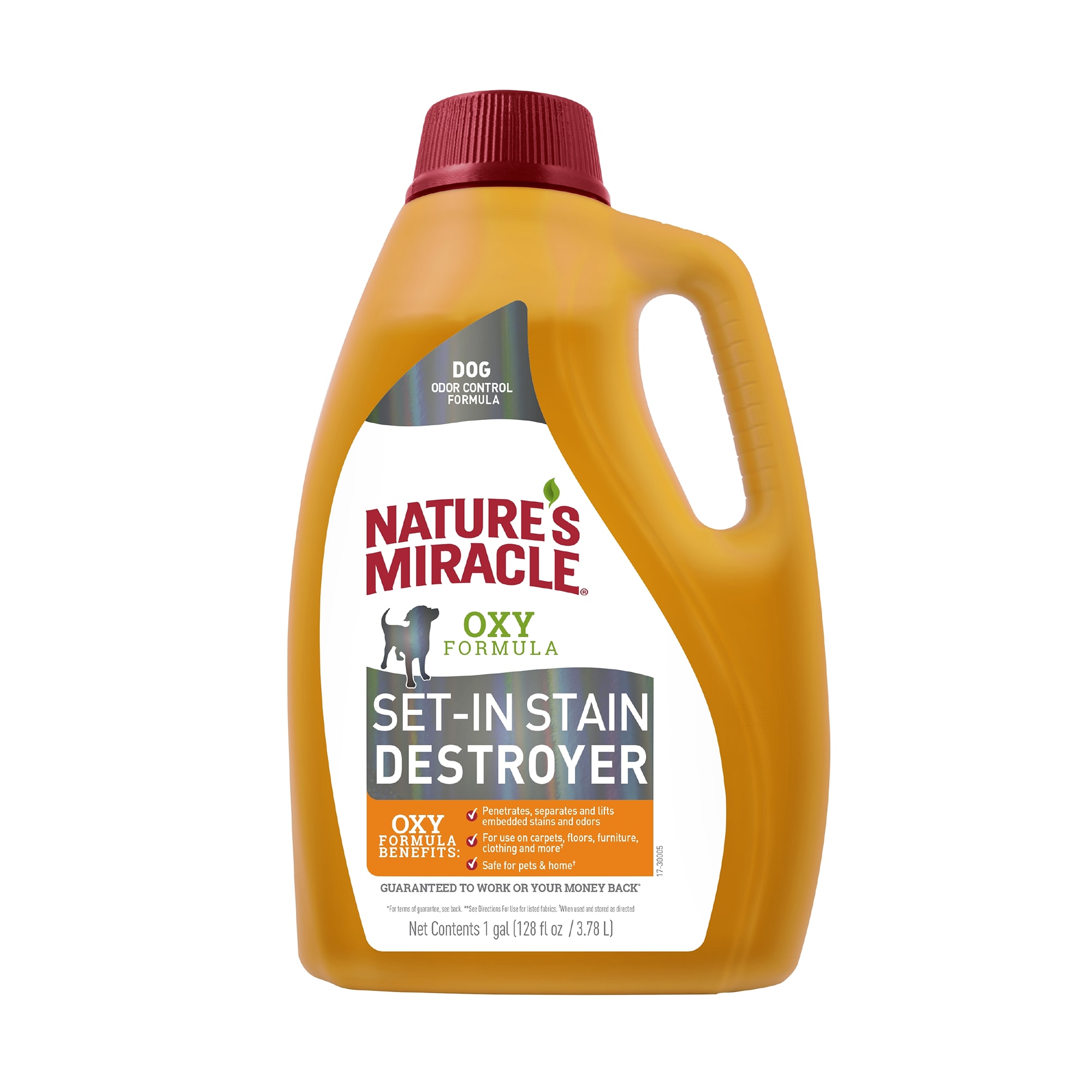 nature's miracle stain and odor remover 1 gallon