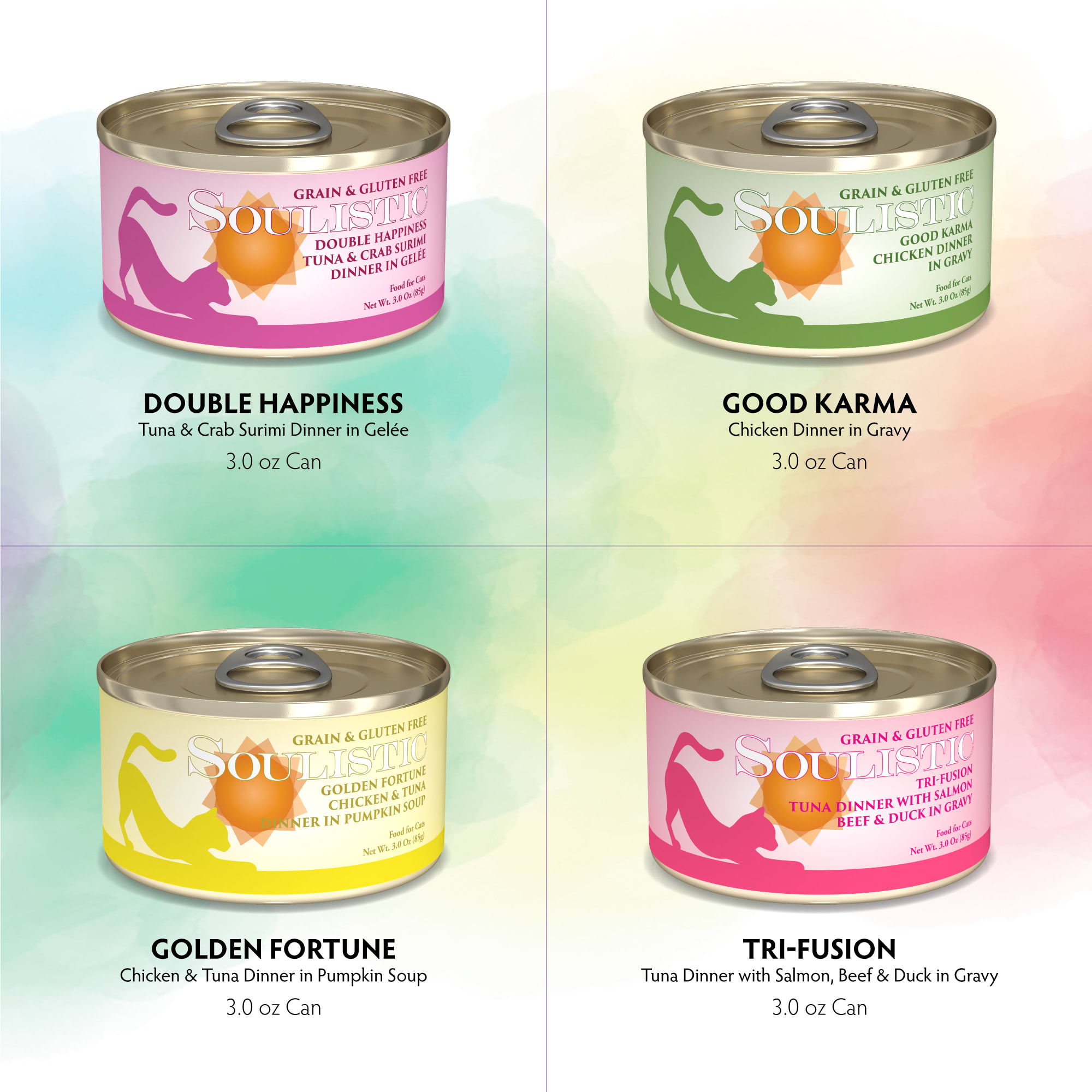 Soulistic Tranquil Treasures Variety Pack Wet Cat Food eBay