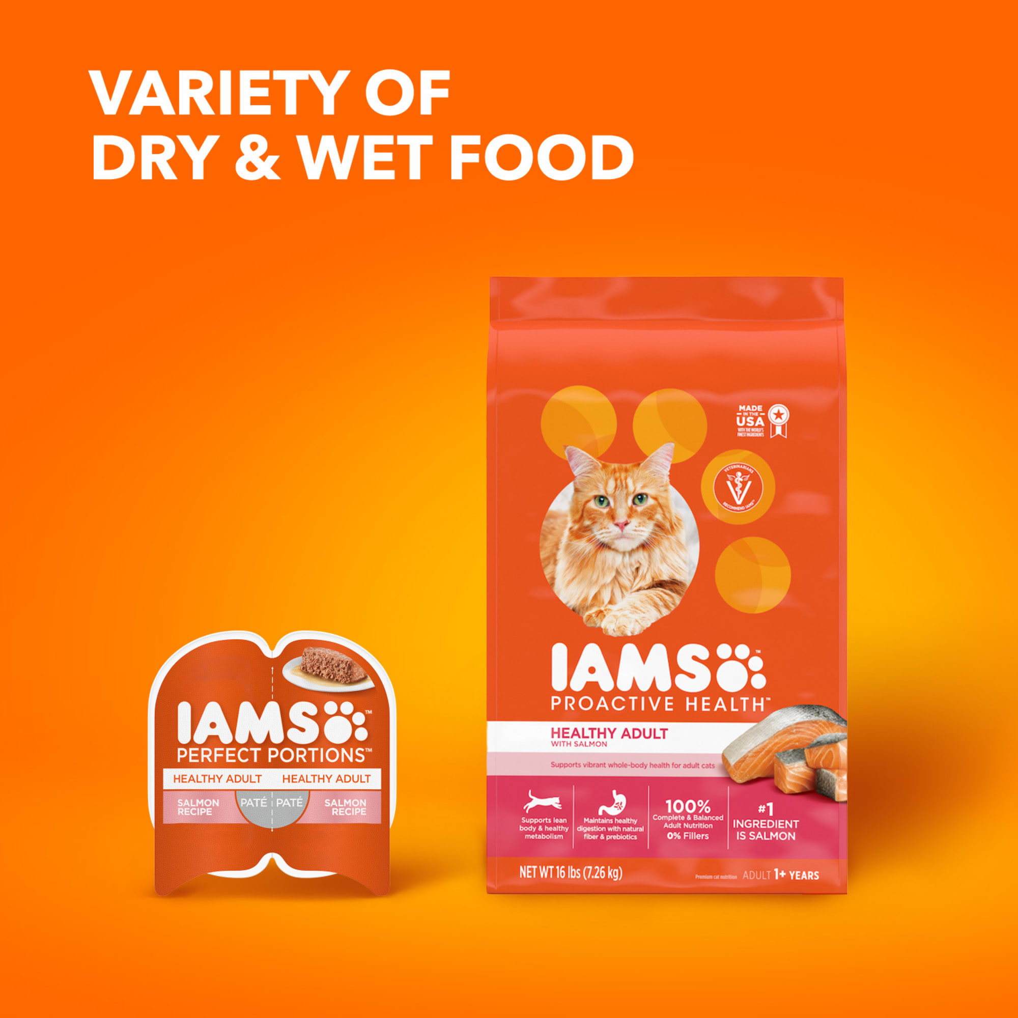 Iams orange outlet bag