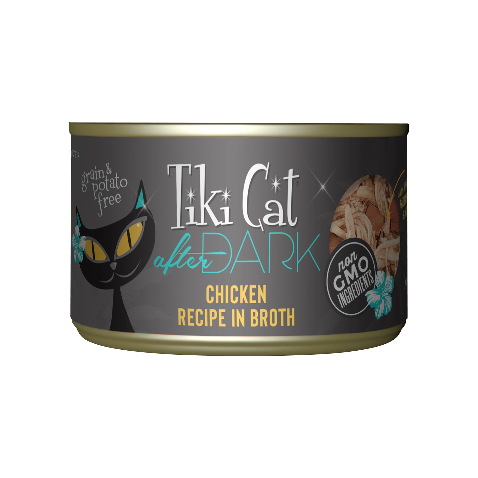 Tiki Cat After Dark Chicken Wet Food, 5.5 oz. Petco