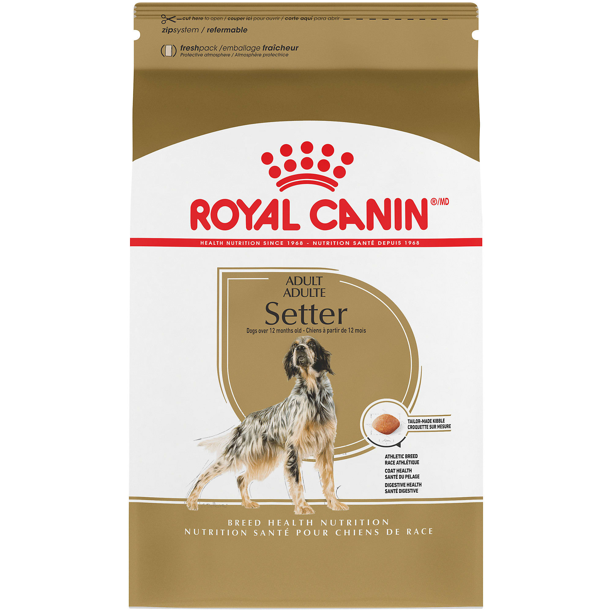 achtergrond pin Schrikken Royal Canin Breed Health Nutrition Setter Adult Dry Dog Food, 30 lbs. |  Petco