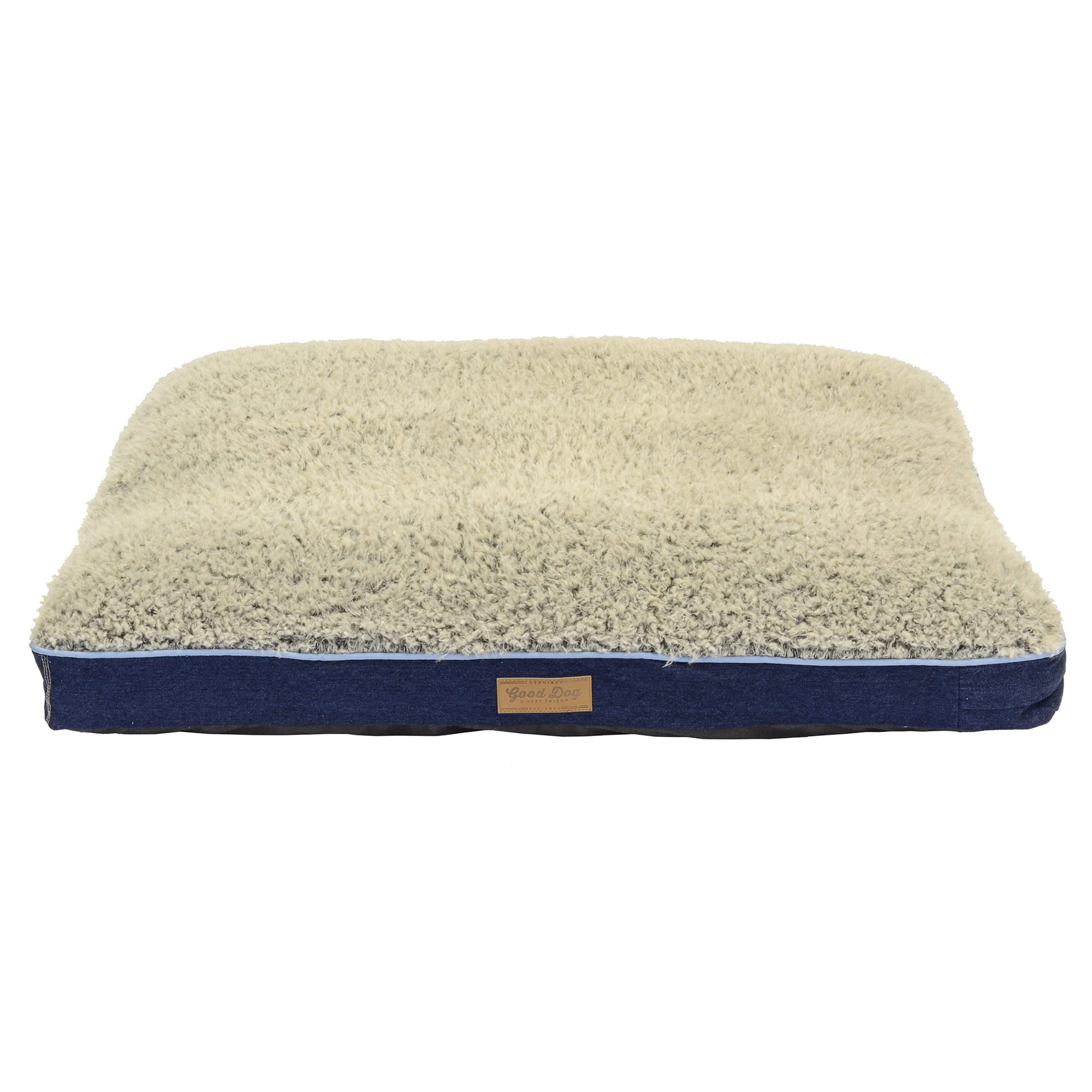 Dallas Manufacturing Memory Foam Denim Dog Bed 30 x40