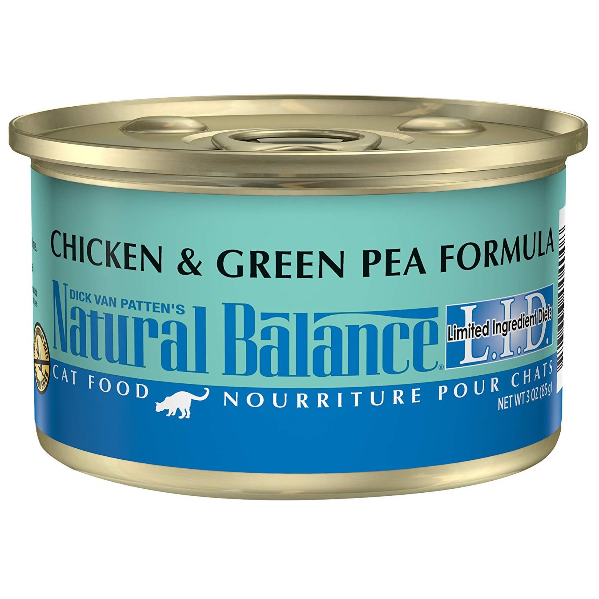 natural balance cat food green pea and chicken