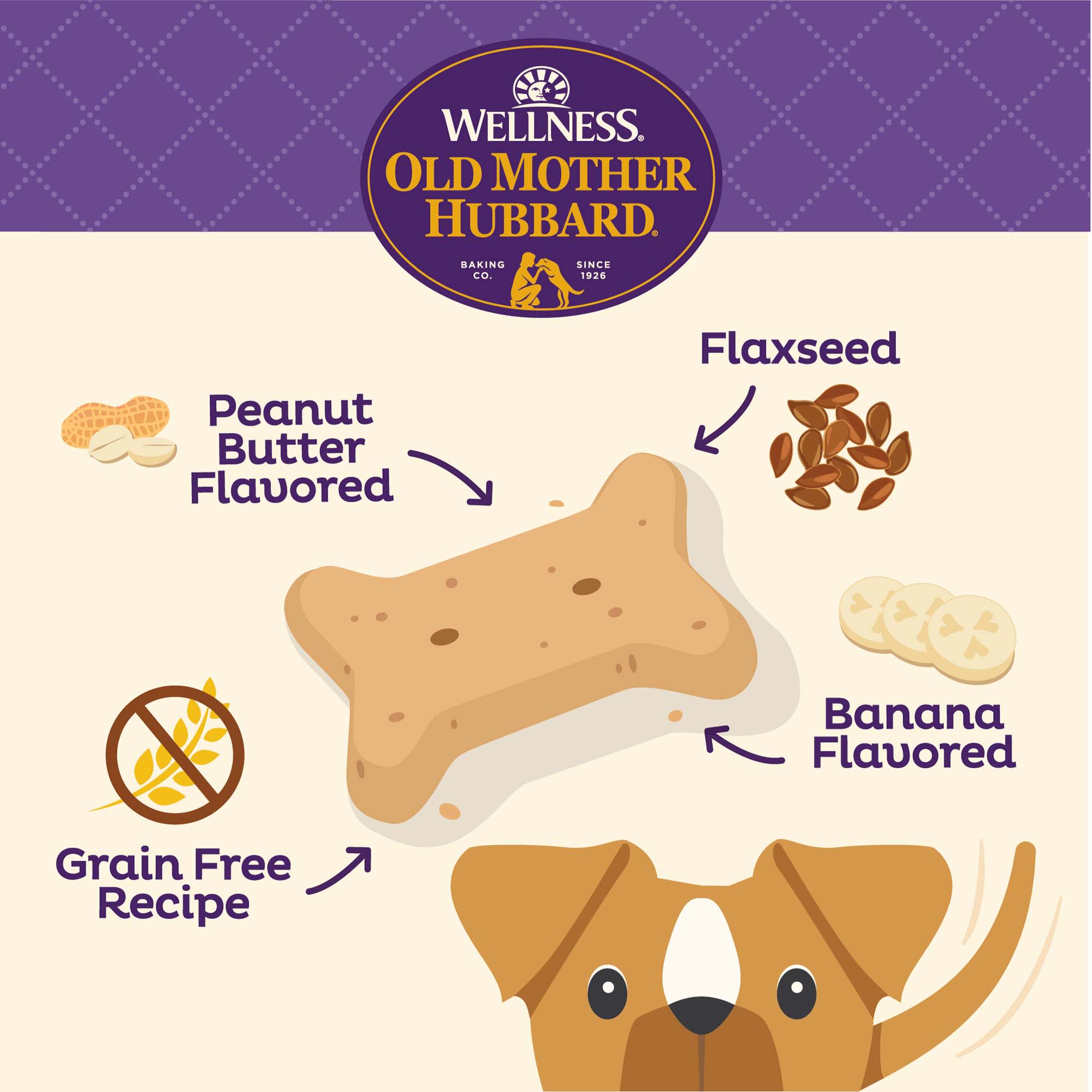 Mother hubbard peanut shop butter dog treats