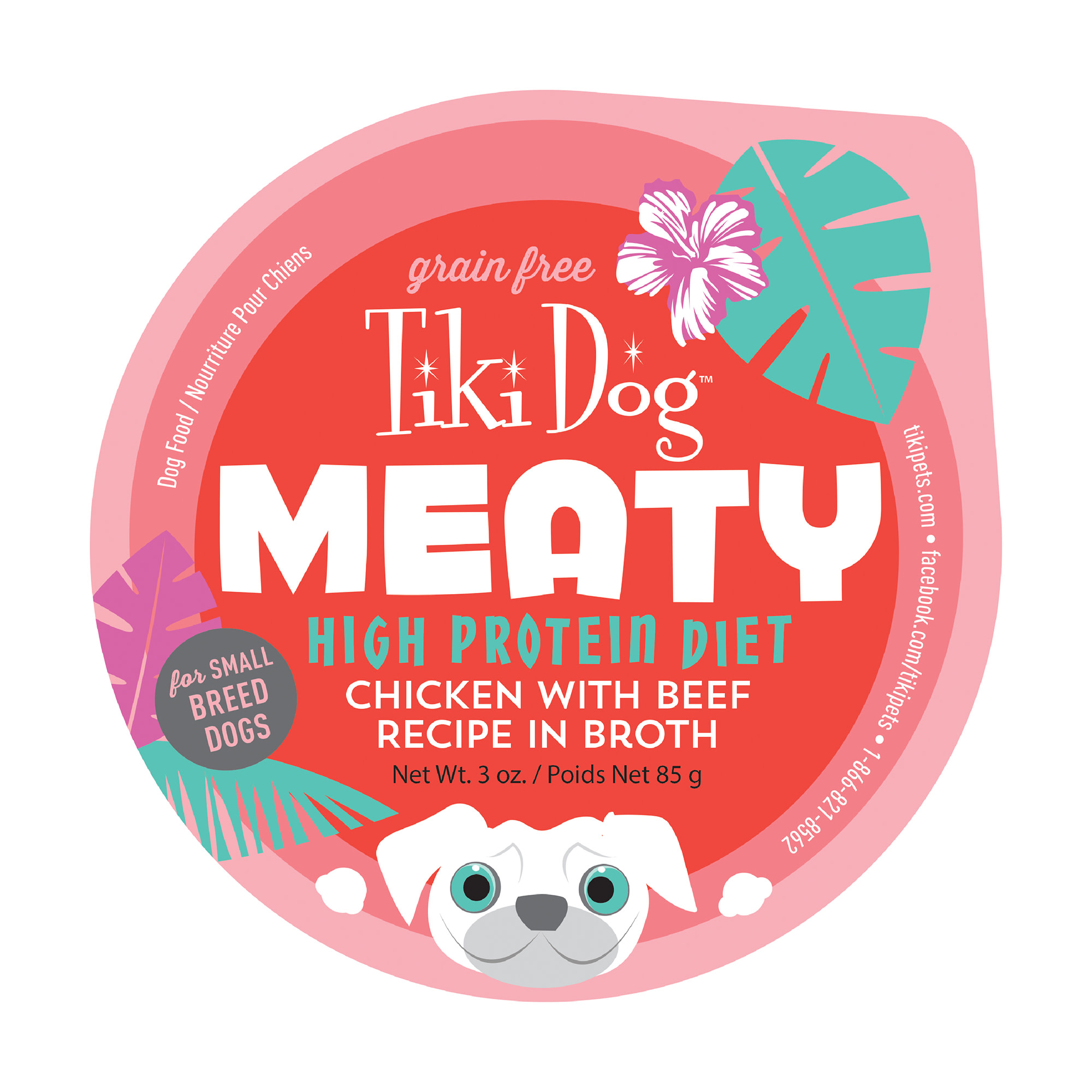 Tiki Dog Meaty High Protein Chicken 
