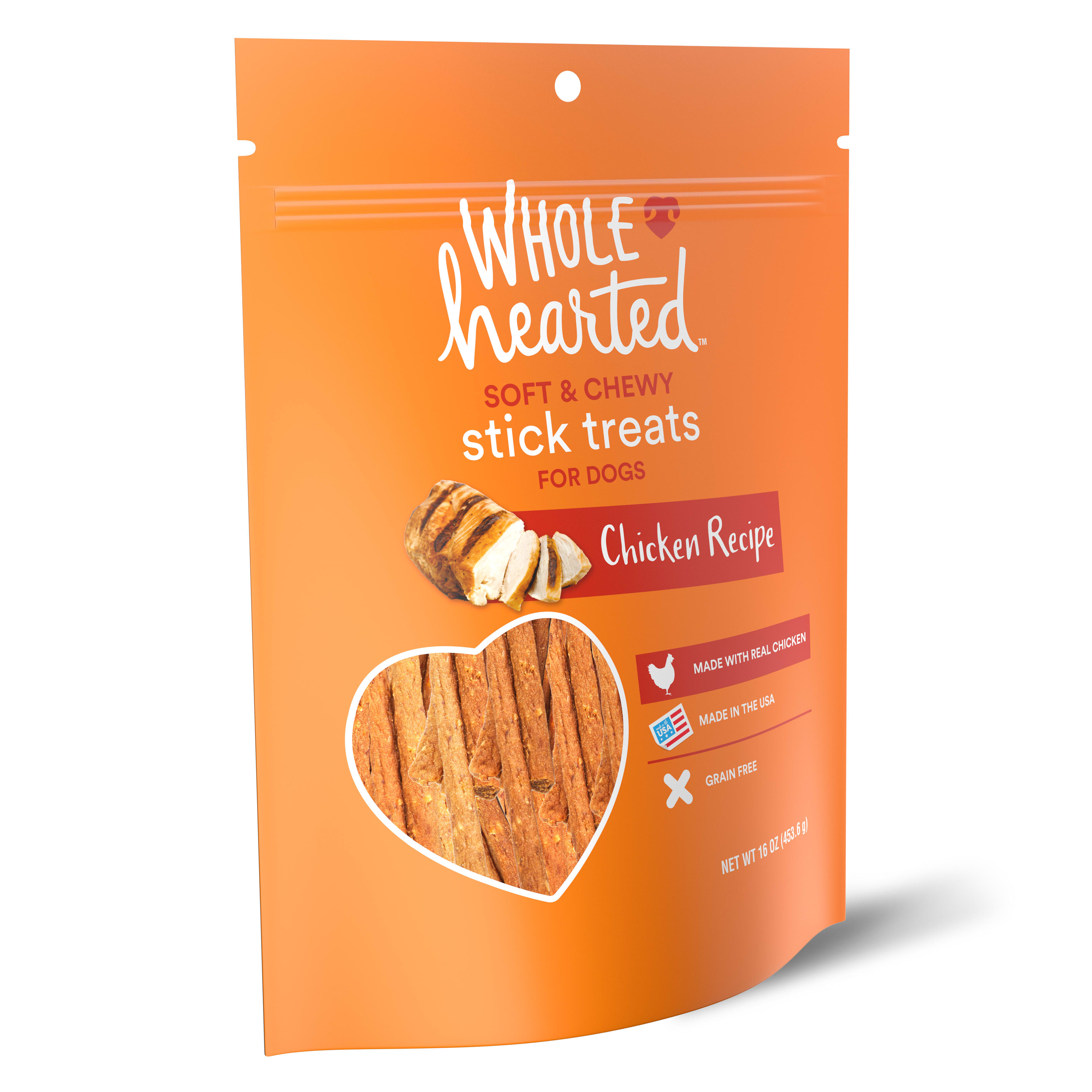 Wholehearted soft and shop chewy stick treats