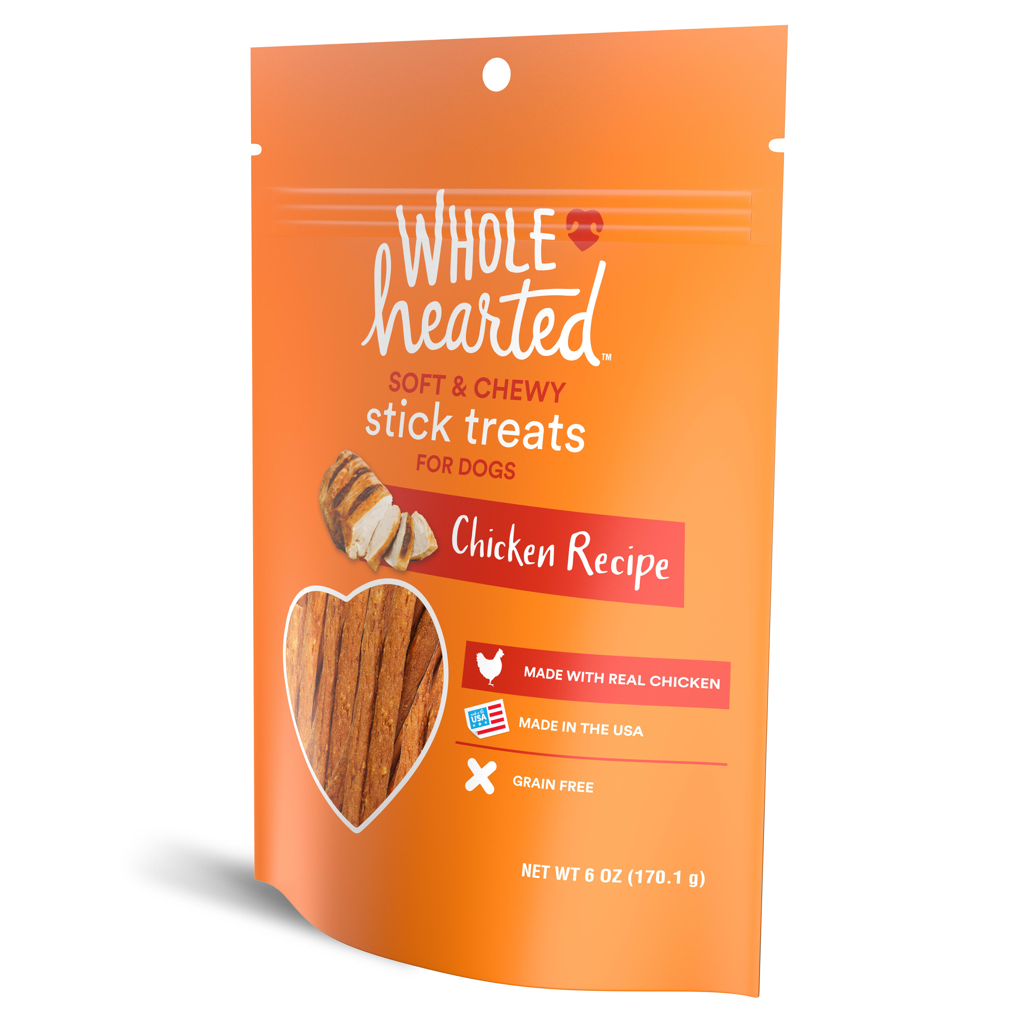 Wholehearted soft and hot sale chewy stick treats