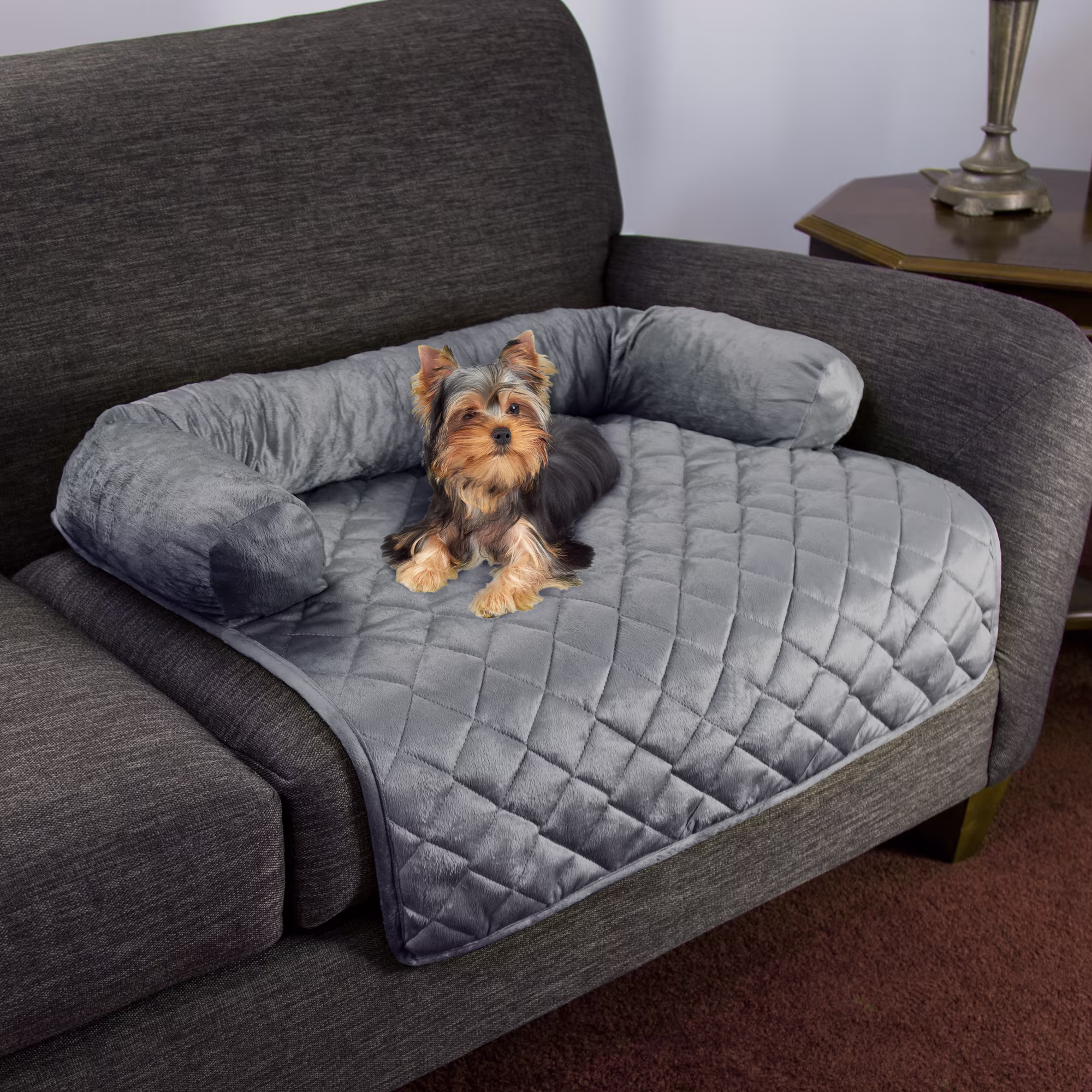 PETMAKER Furniture Protector Pet Cover with Shredded Memory Foam in