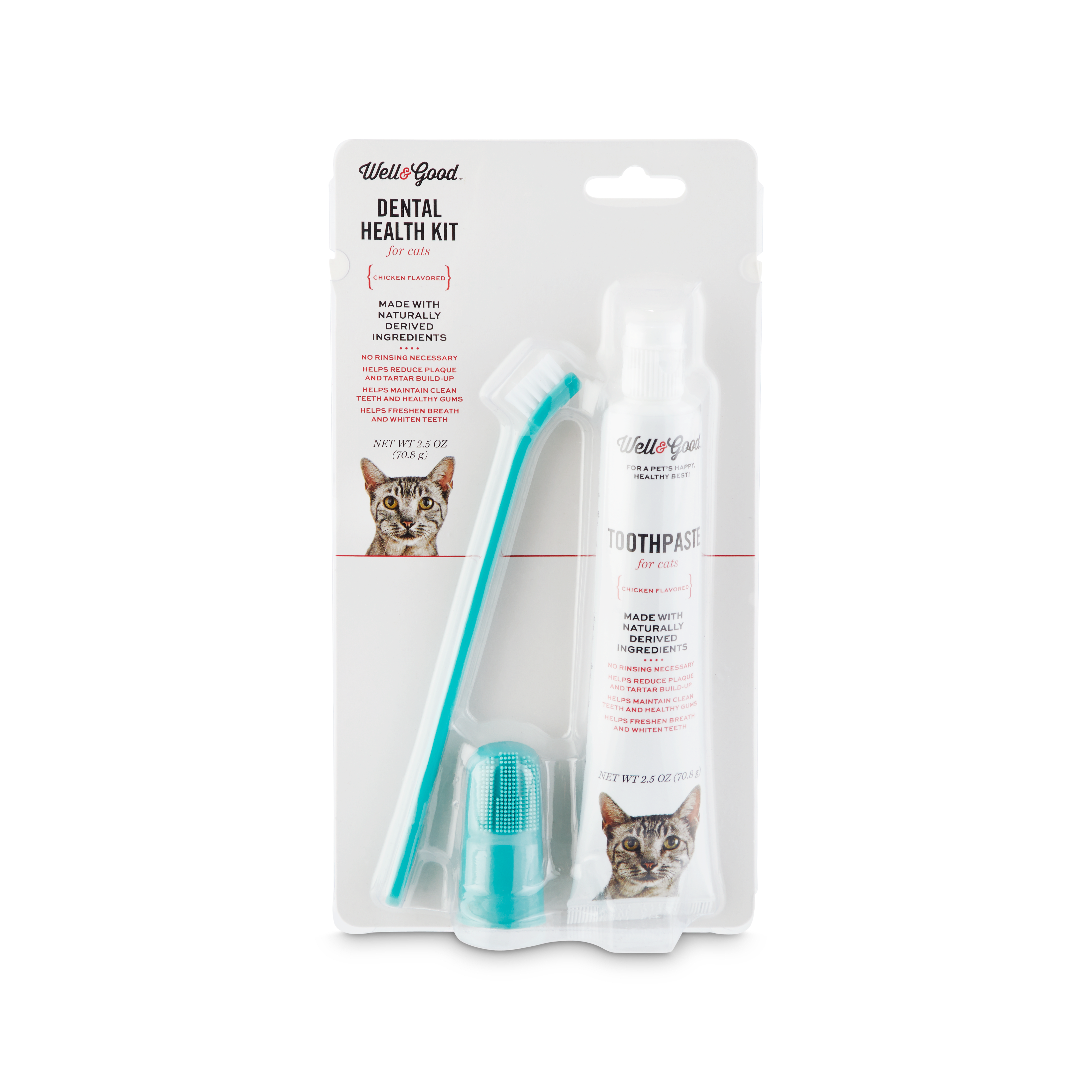 Well \u0026 Good Cat Dental Health Kit with 