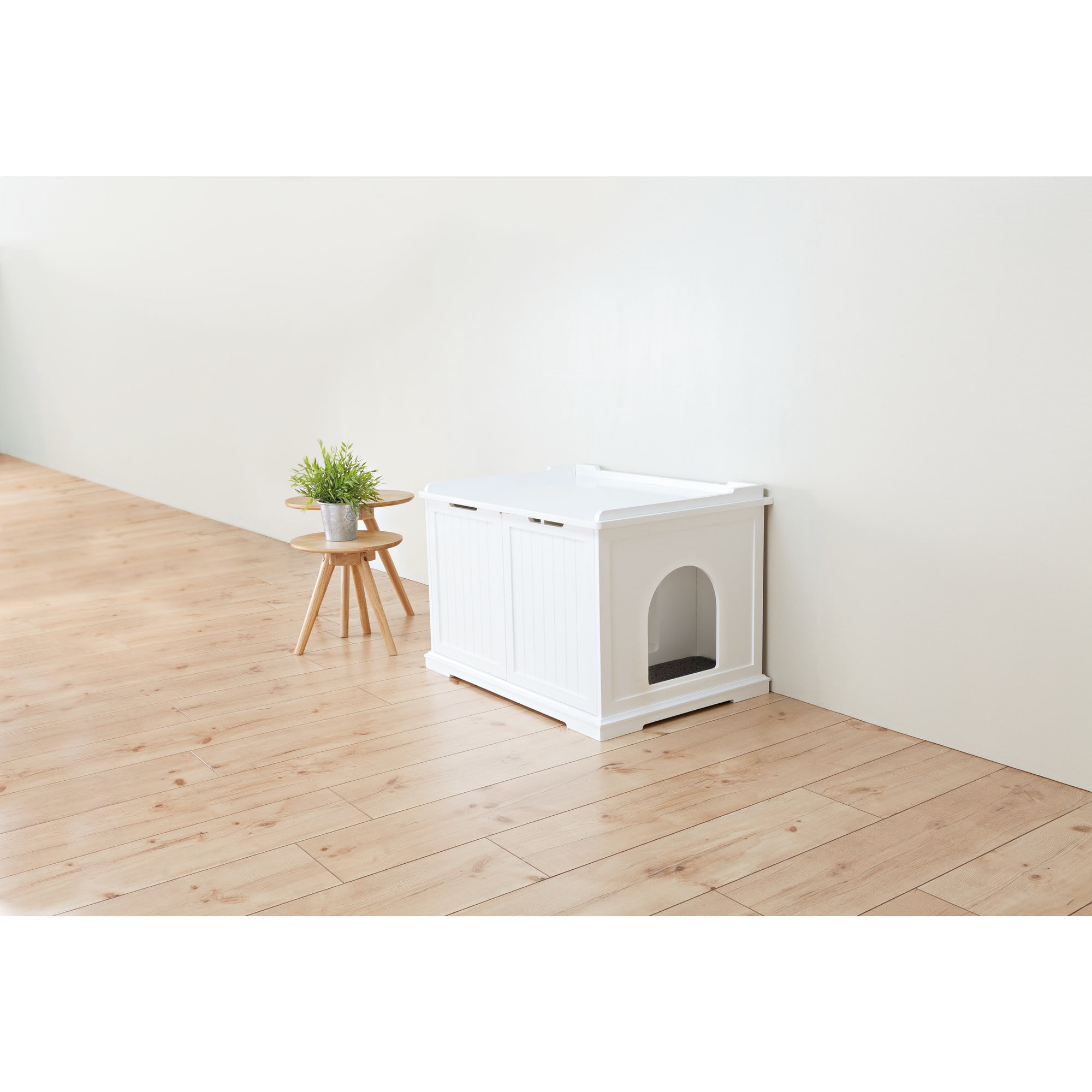 White litter box furniture sale