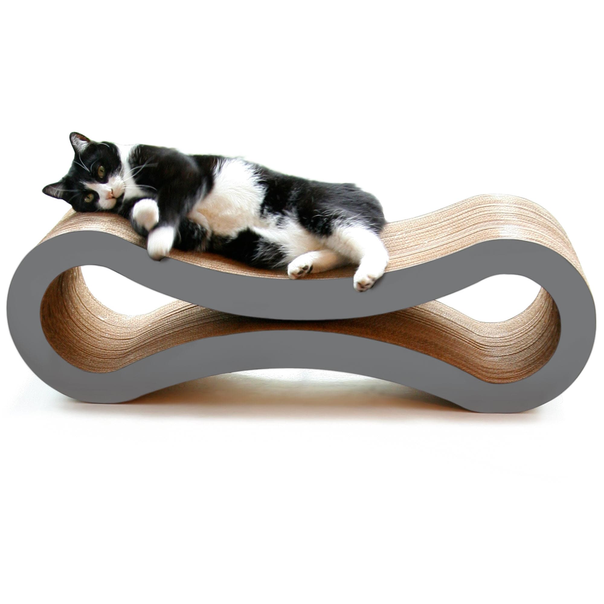 UPC 859473002048 product image for PetFusion Ultimate Slate Gray Cat Scratcher Lounge, 10.5