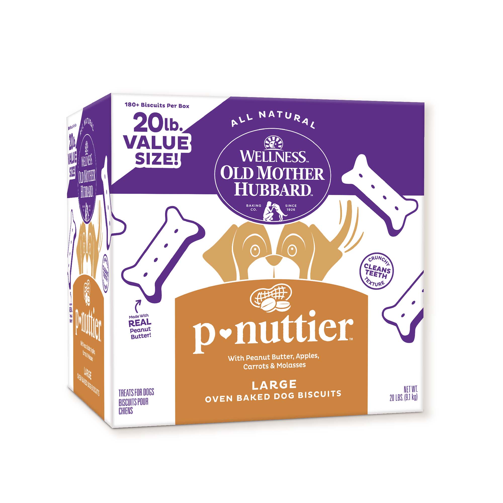 Old mother hubbard peanut butter dog treats sale