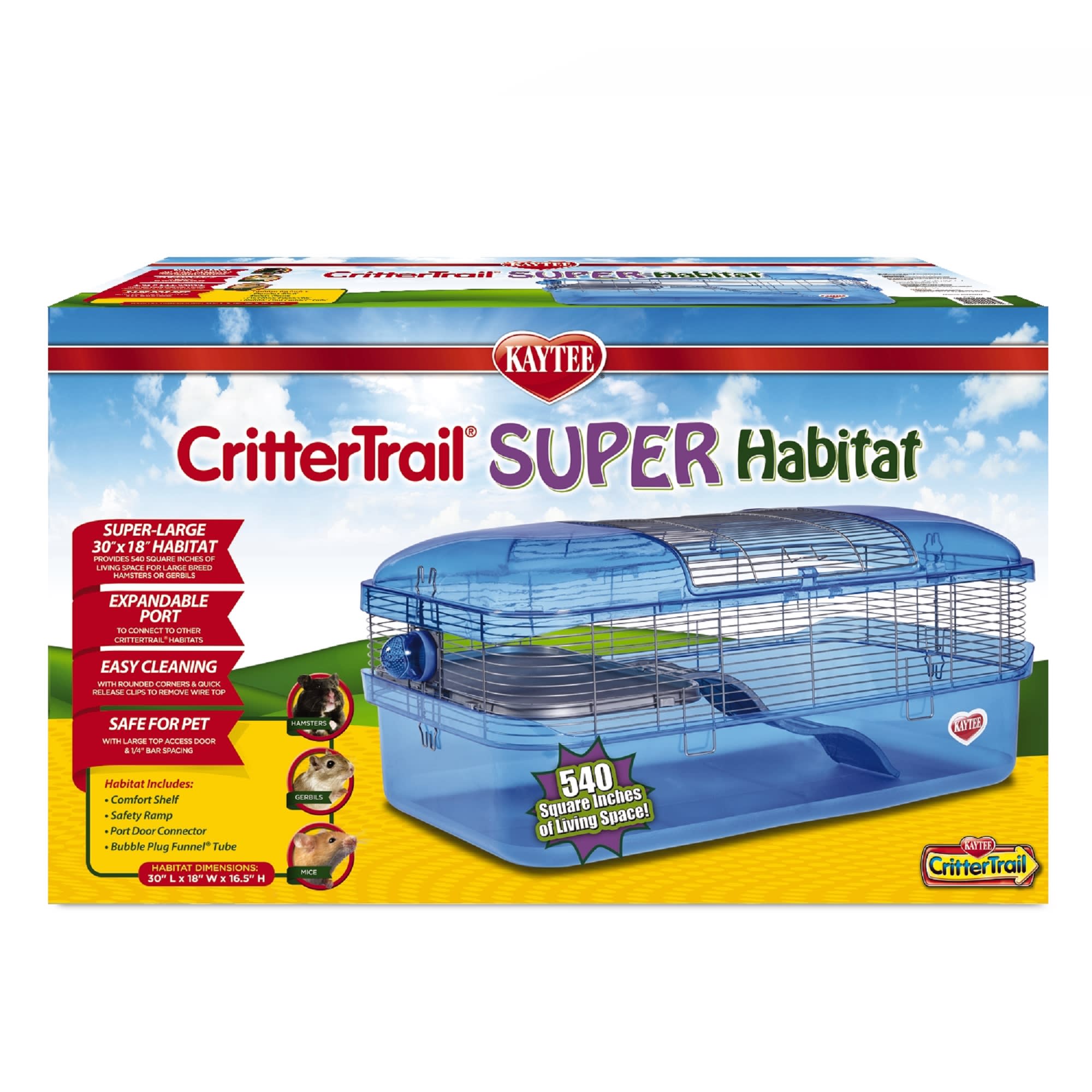 Kaytee CritterTrail Super Habitat for Hamsters Gerbils