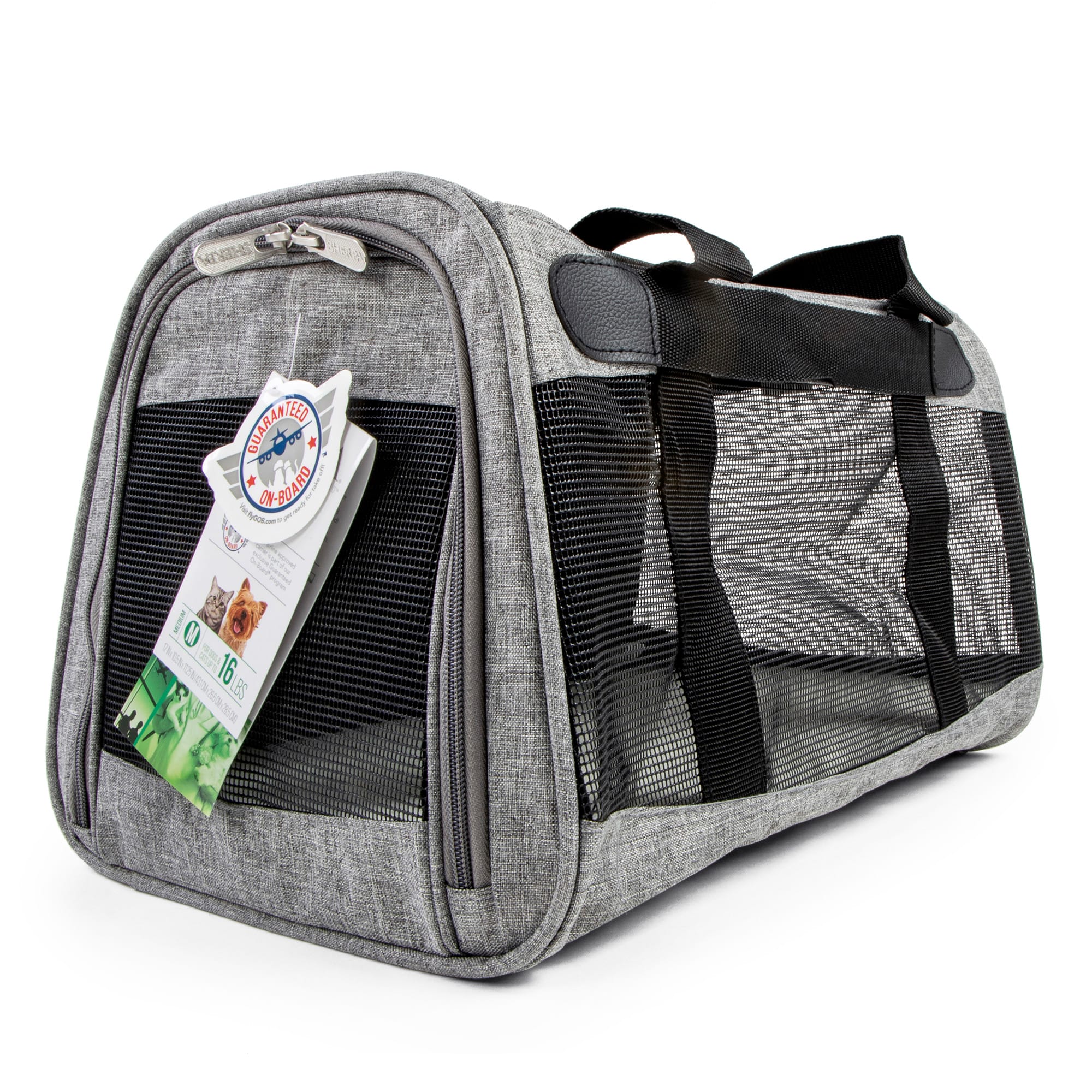 Sherpa Element Gray Dog Carrier, 17\