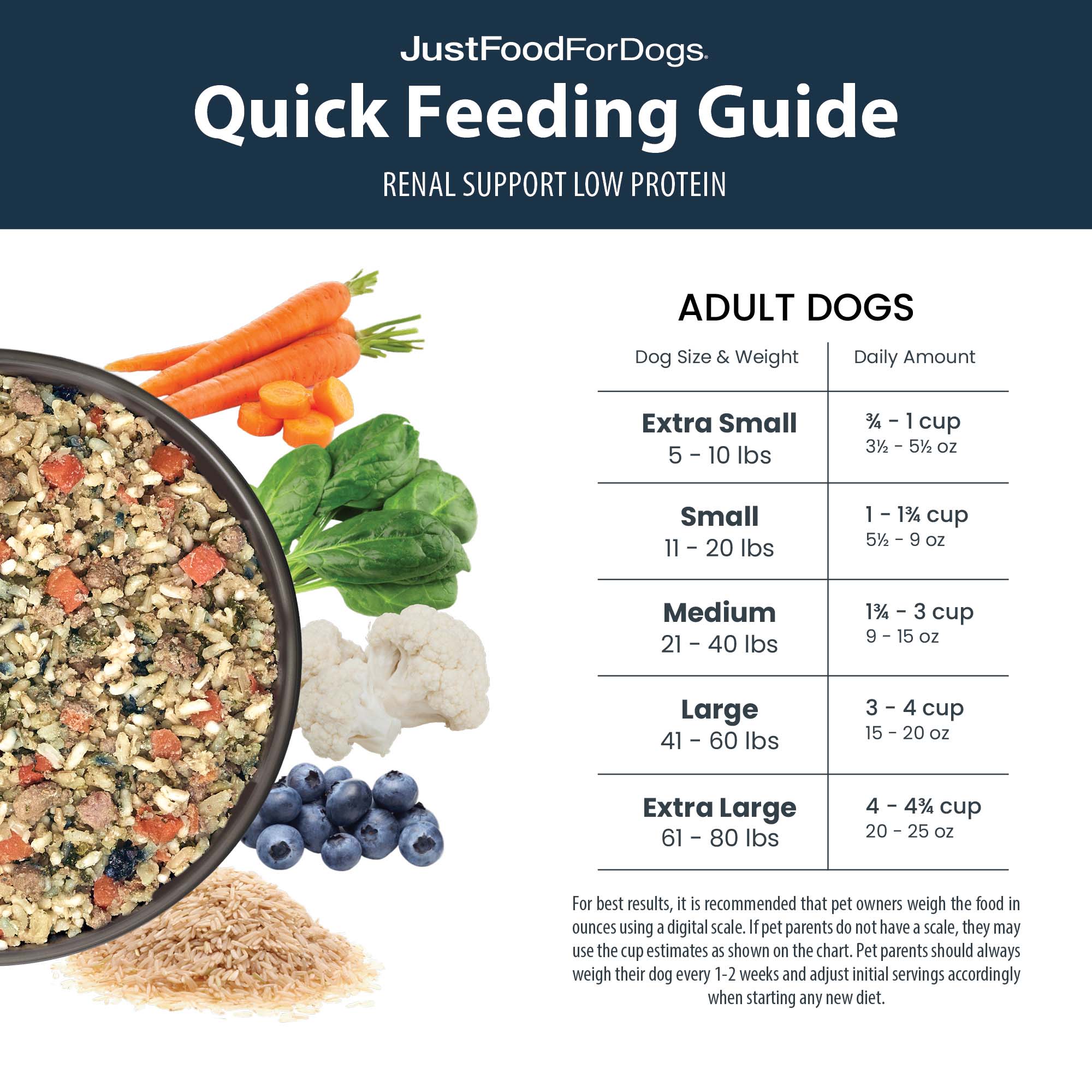 Just food for dogs renal support best sale