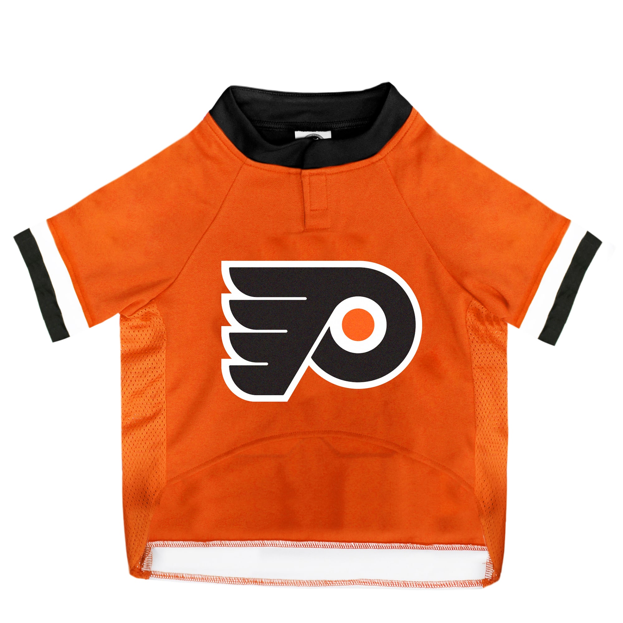 Littlearth Philadelphia Flyers Dog Cat Mesh Jersey Bandana Orange S/M