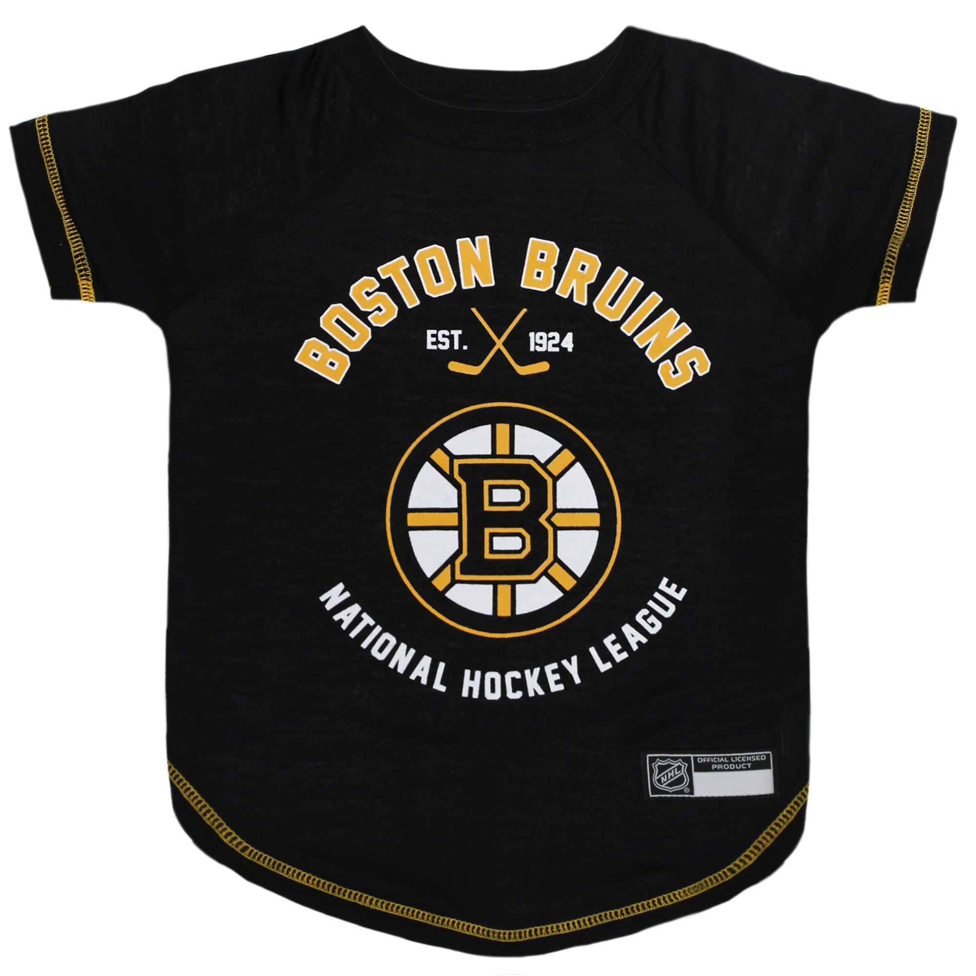 Vintage BOSTON BRUINS Pro Hockey Club Label - 1991 Bruins GET PUMP! (MD)  T-Shirt