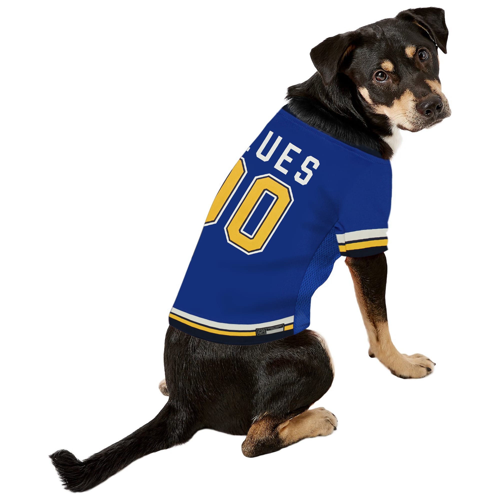 LOUIS BLUES DOG CAT DELUXE STRETCH JERSEY NEW ST 
