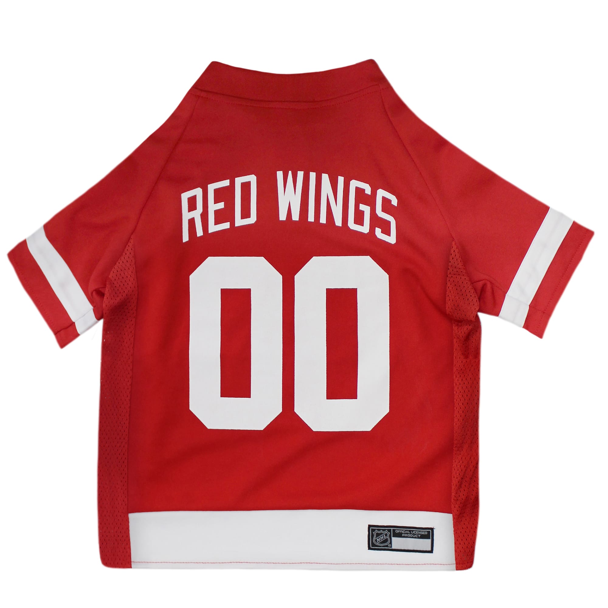 red wings dog jersey