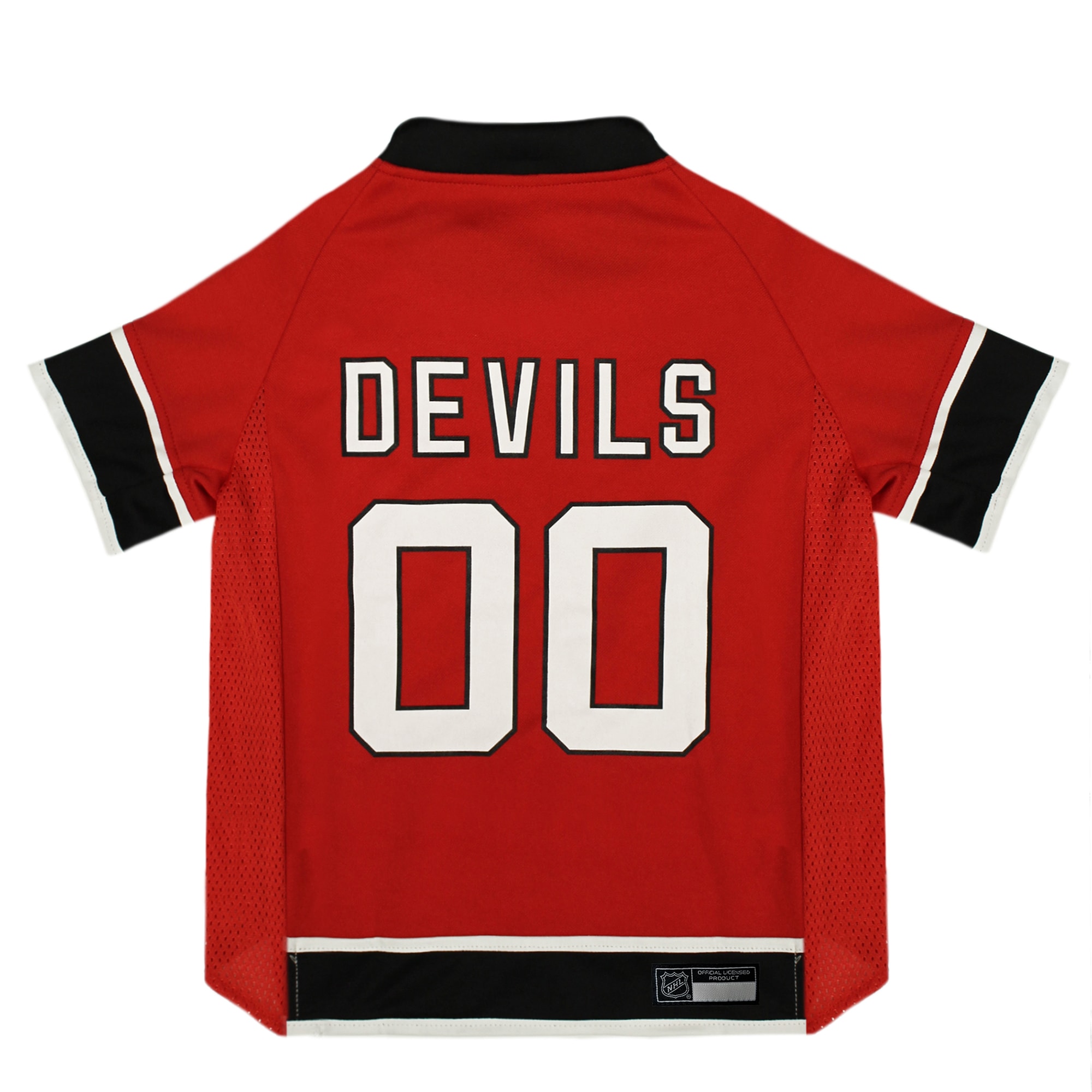 Hunter Pet Gear NHL New Jersey Devils Short Sleeve Dog Jersy Size Small